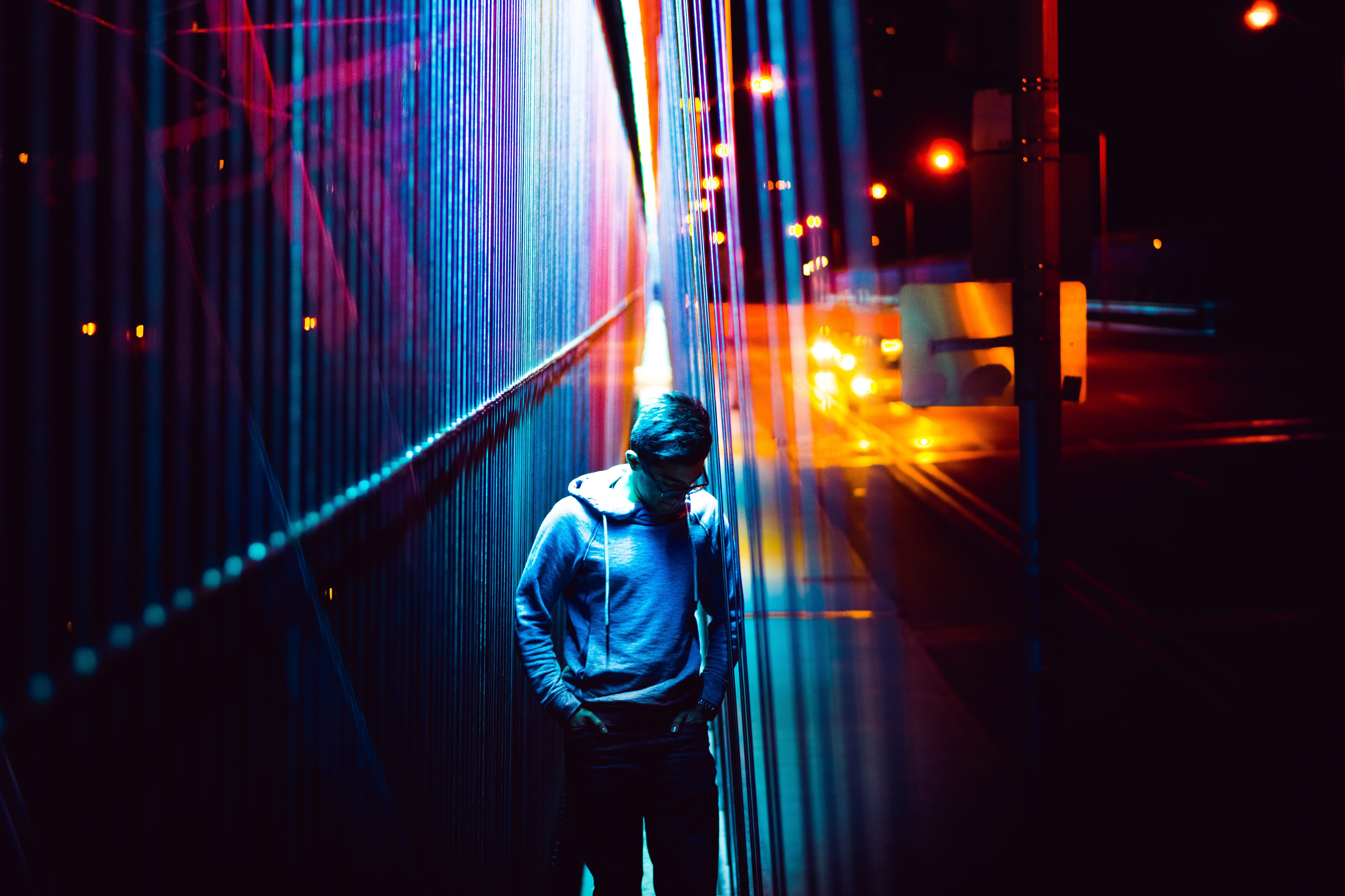 real people, light trail, illuminated, people, long exposure, adults only, city Life, light - natural phenomenon, urban Scene, street, lights at night, HD Wallpaper