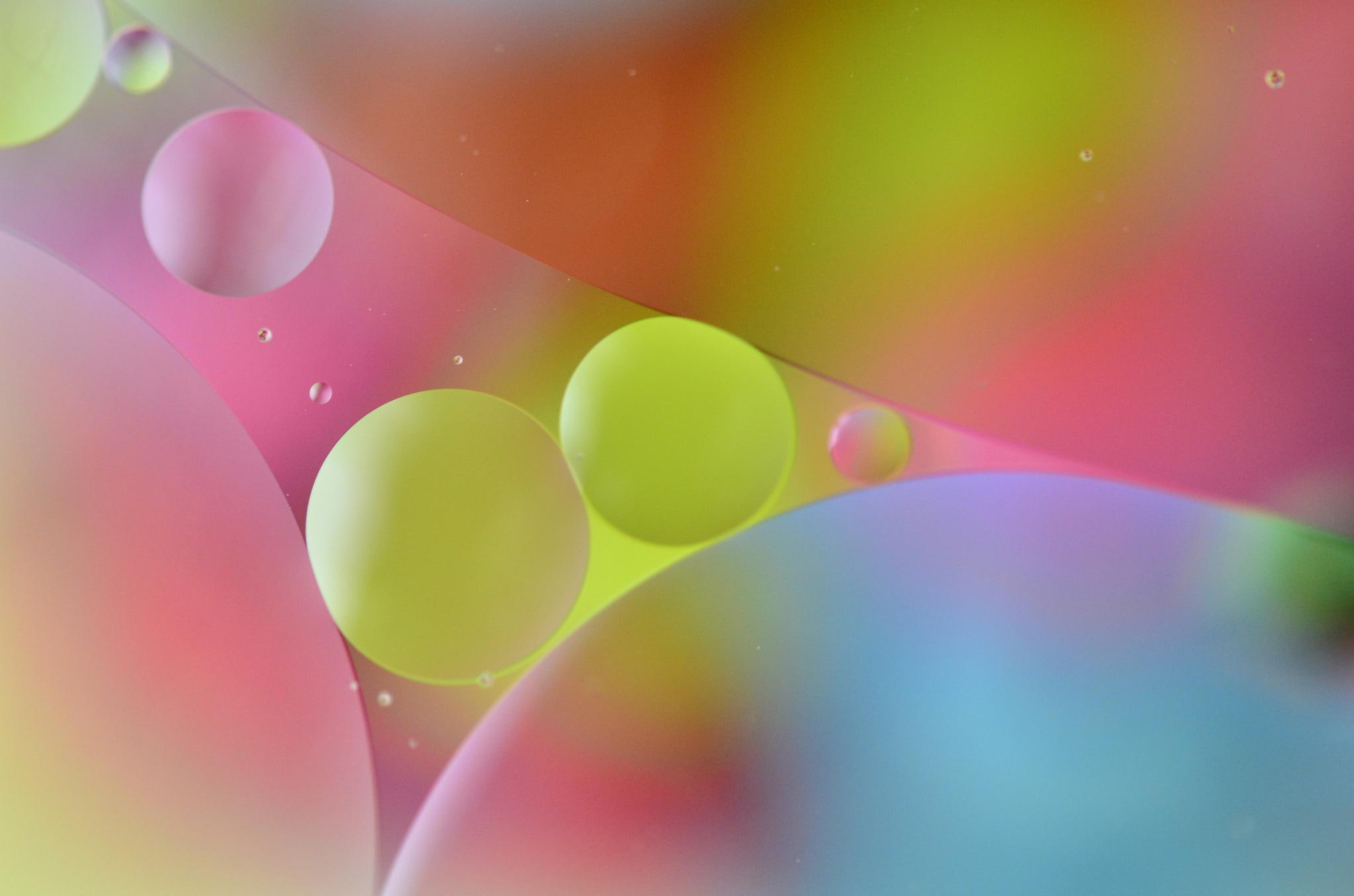 following, 1080P, water, multicolored, air, oil, color, HD Wallpaper