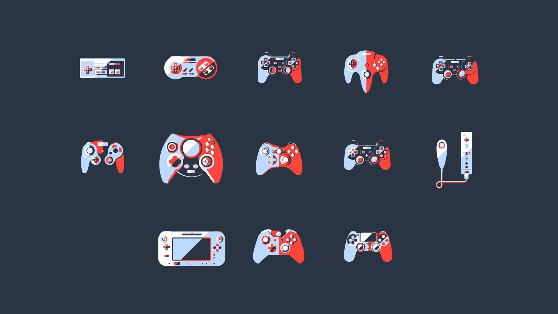 dice, black background, time, business, computer icon, communication, mobile phone, video games controllers simple background playstation xbox nintendo entertainment system minimalism dreamcast snes n64 gamecube, HD Wallpaper