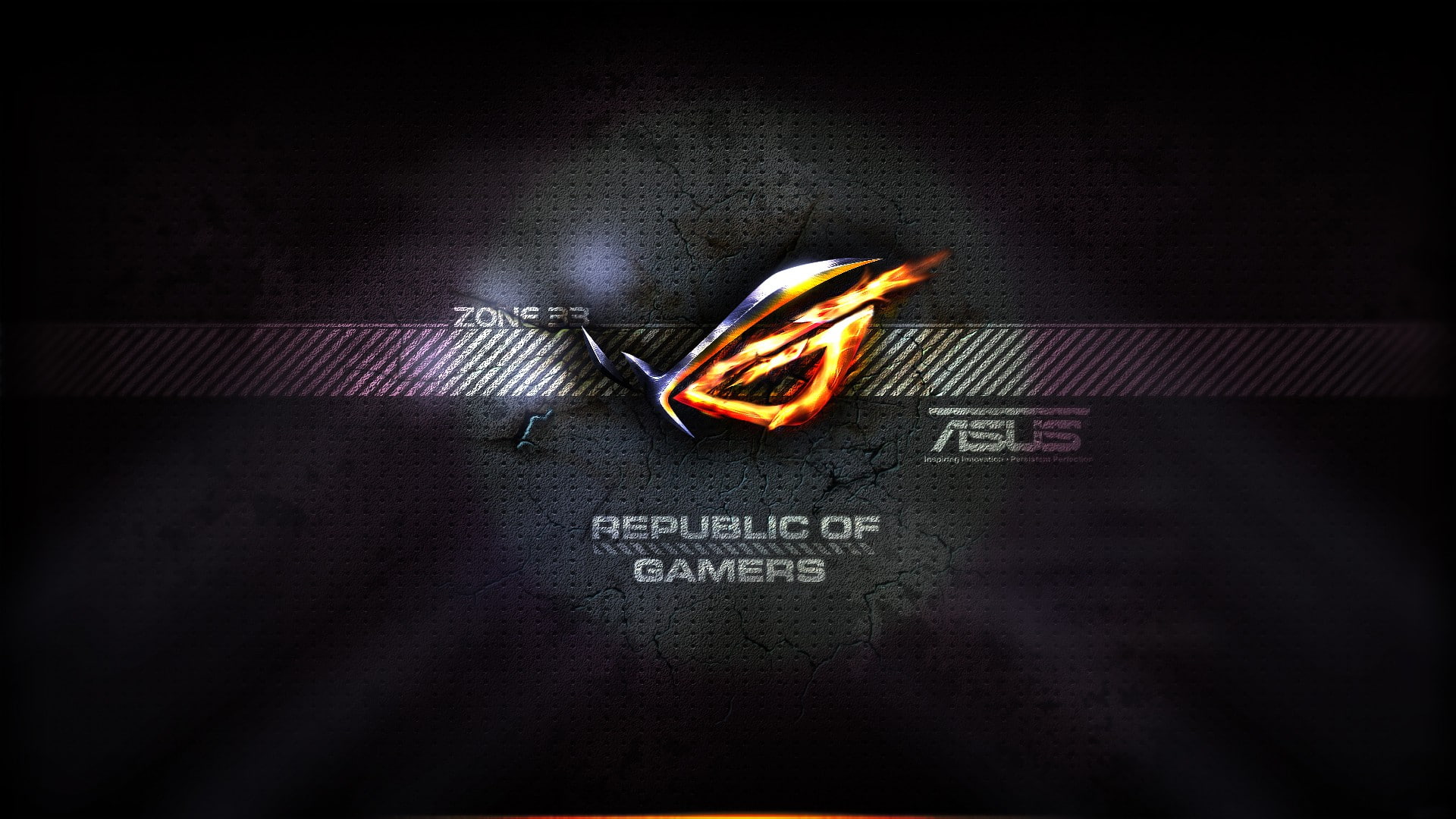 gamers.ba, ASUS, gamers, Republic of Gamers, video games, logo, 1080P, HD Wallpaper