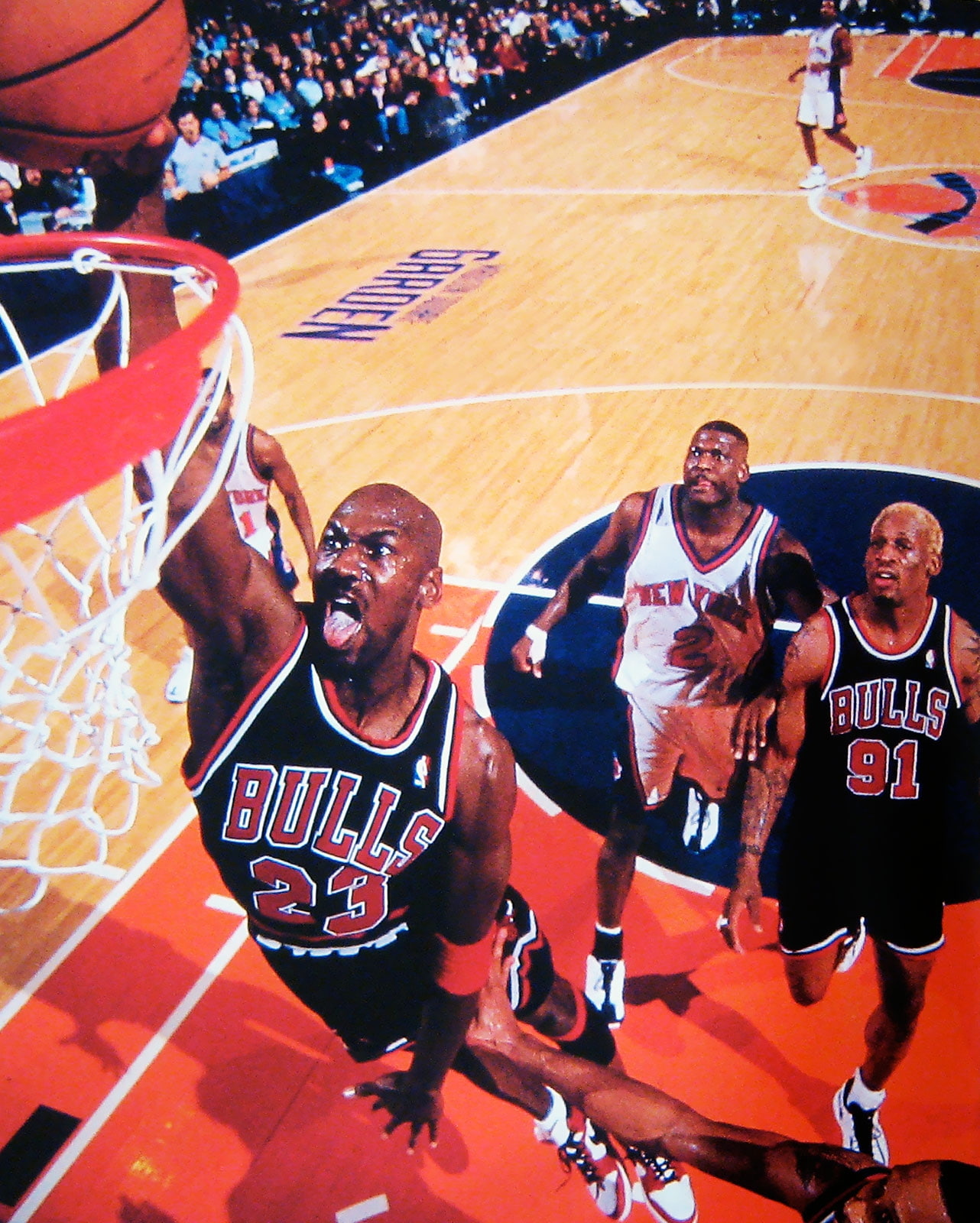 michael, knicks, new, x, art, dennis, 720P, sports, bulls, rodman, hd, chicago, jordan, Michael Jordan, york, dunk, basketball, Phone HD Wallpaper