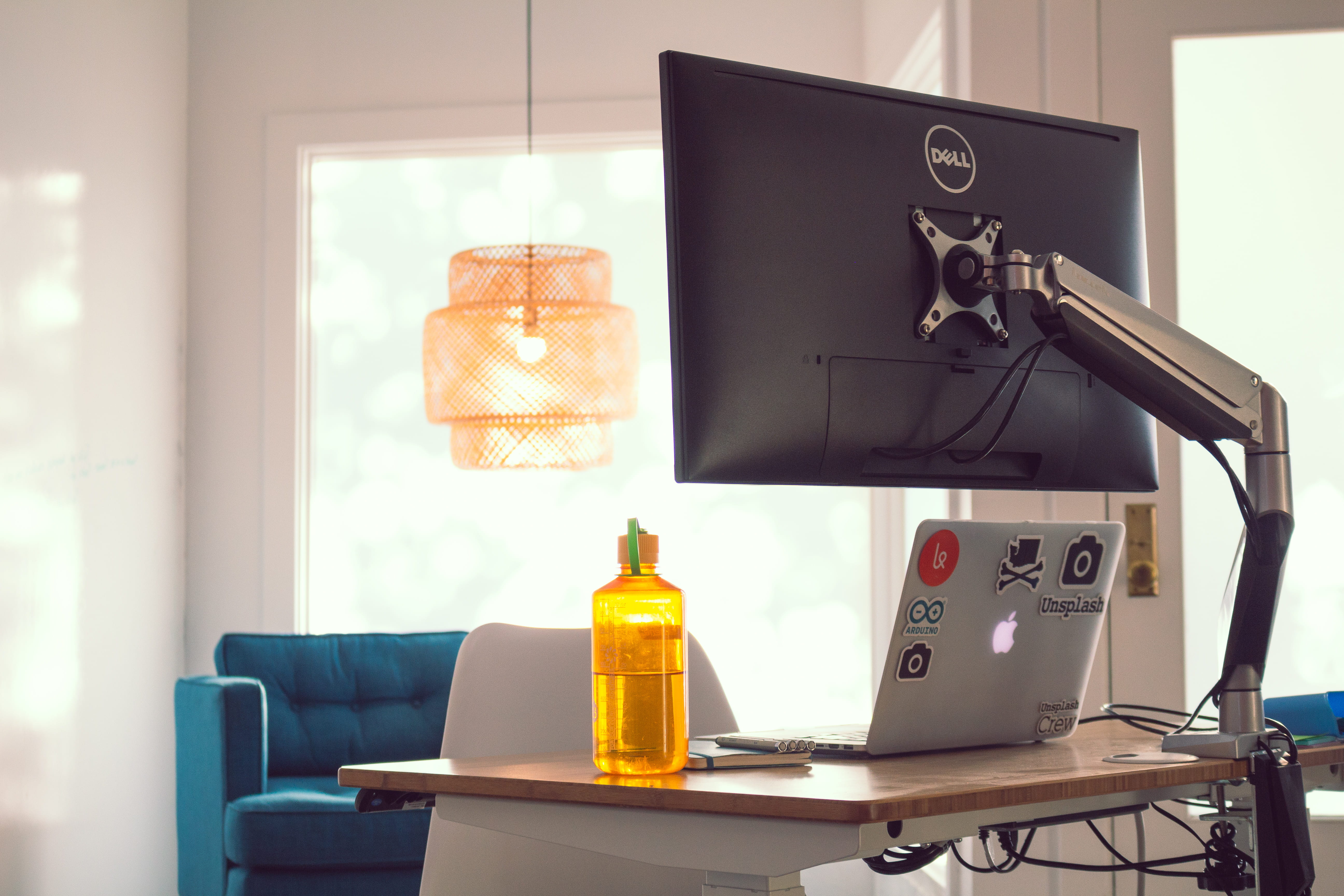 inspiration, laptop, collaboration, work, electric Lamp, motivation, office, equipment, apple, modern, business, building, notebook, creativity, domestic Room, HD Wallpaper