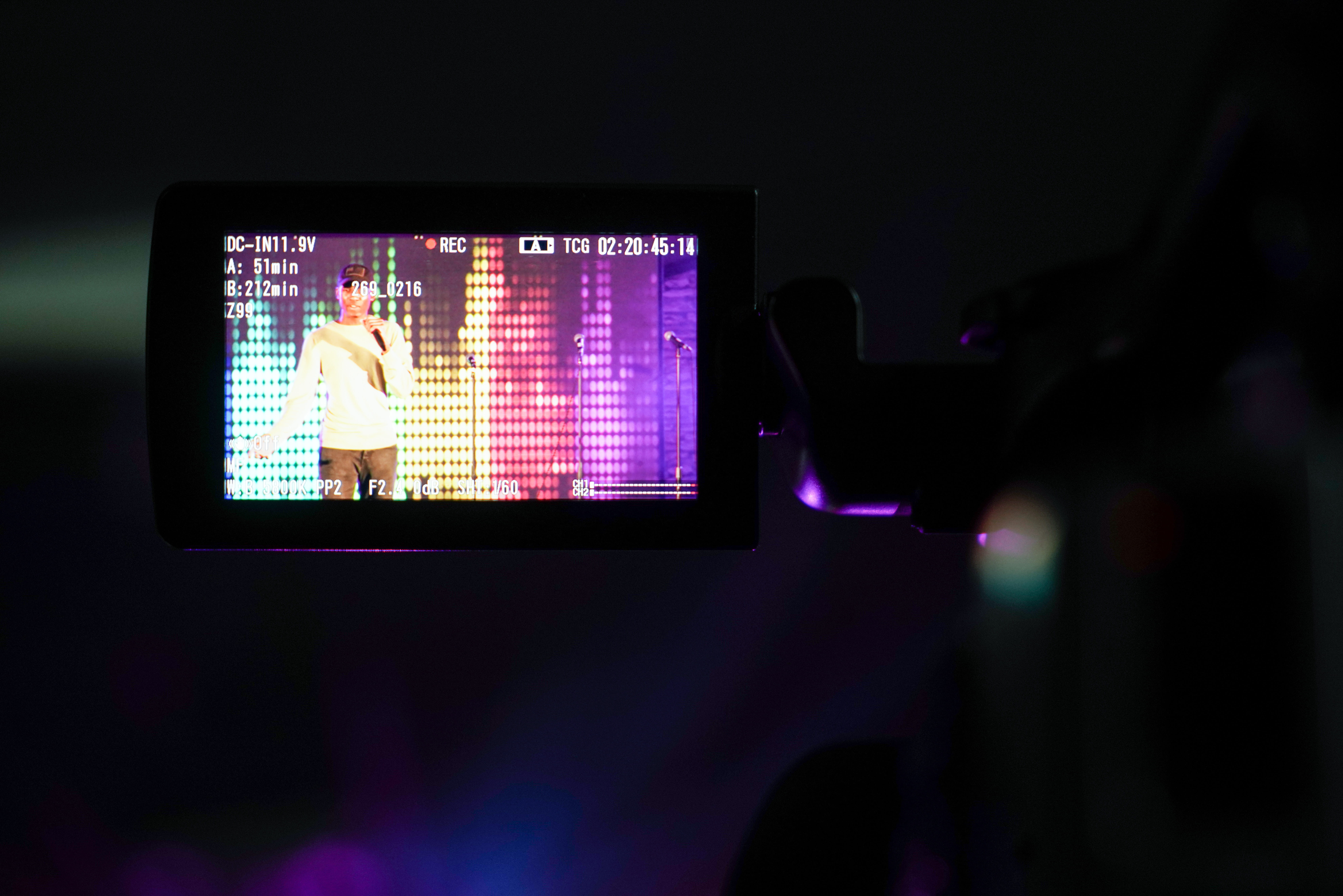 tech, tv, bar counter, no people, light, leisure activity, black, equipment, monitor, arts culture and entertainment, performer, viewfinder, lighting, music, HD Wallpaper