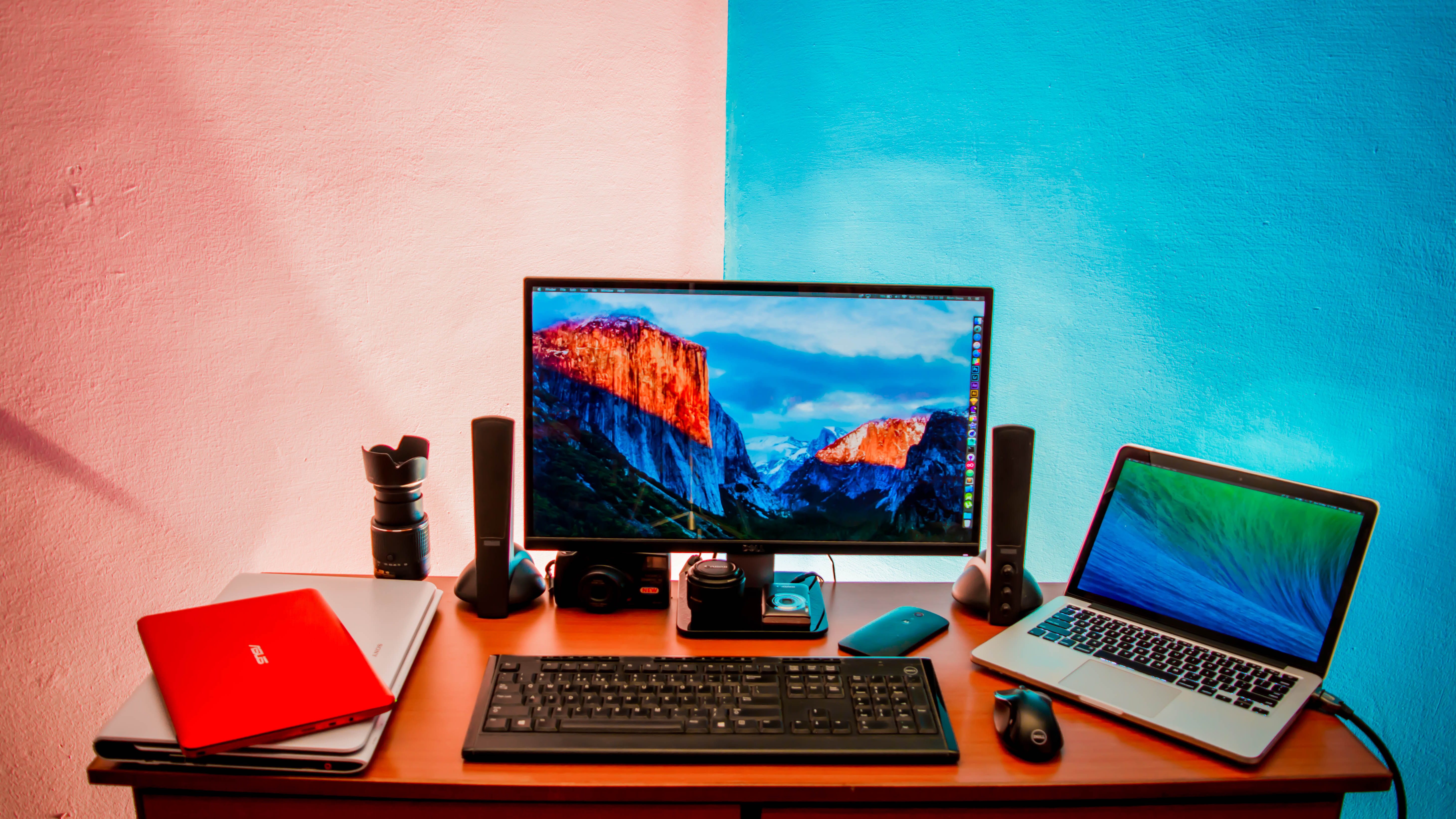hassan, device screen, technology, speakers, keyboard, india, laptop, computer, grovemade, no people, global communications, macbook, mac, home office, HD Wallpaper