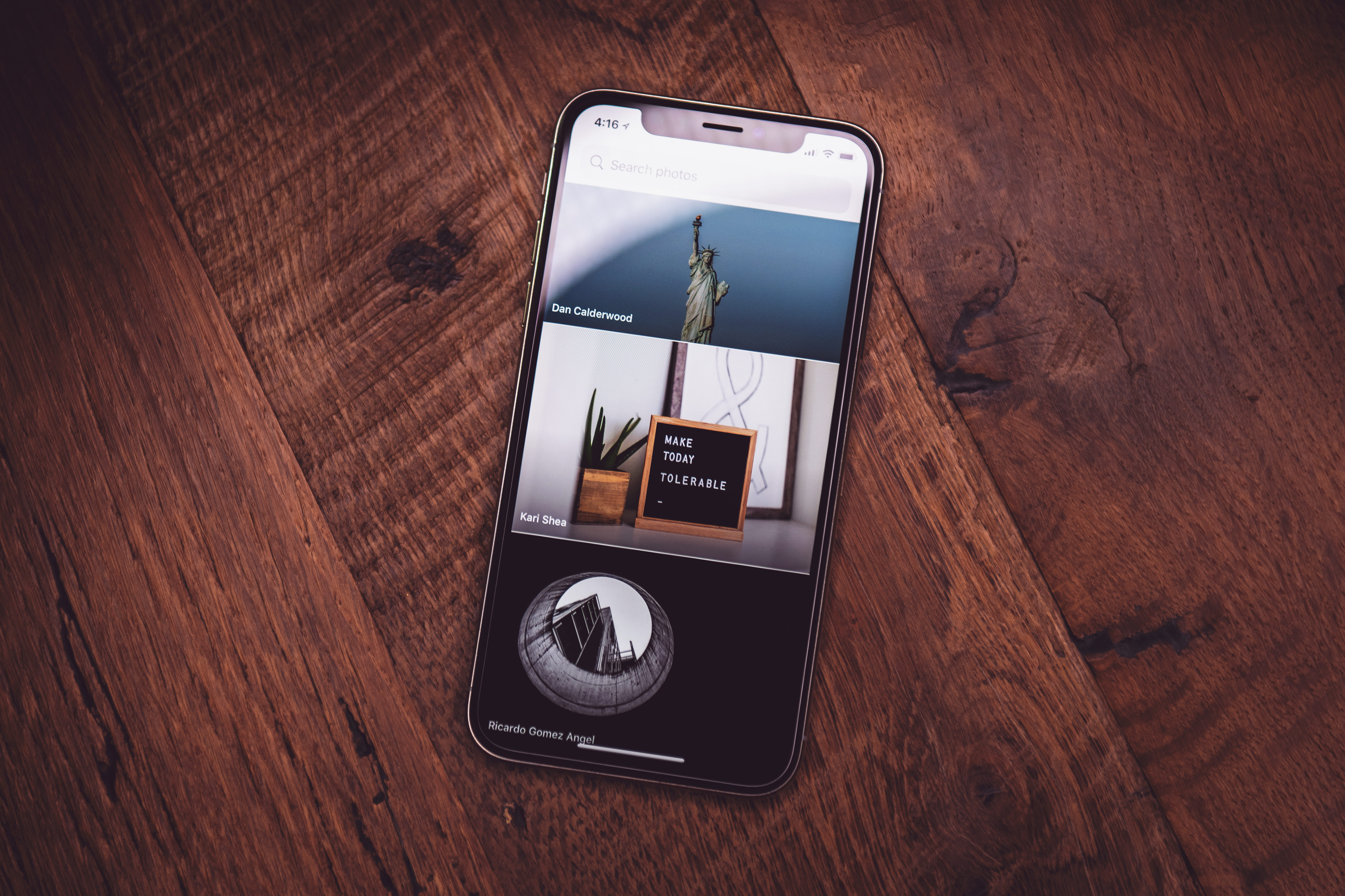 modern tech, no people, apple, connection, still life, android, technology, wood - material, portable information device, close-up, unsplash app, iphone, HD Wallpaper