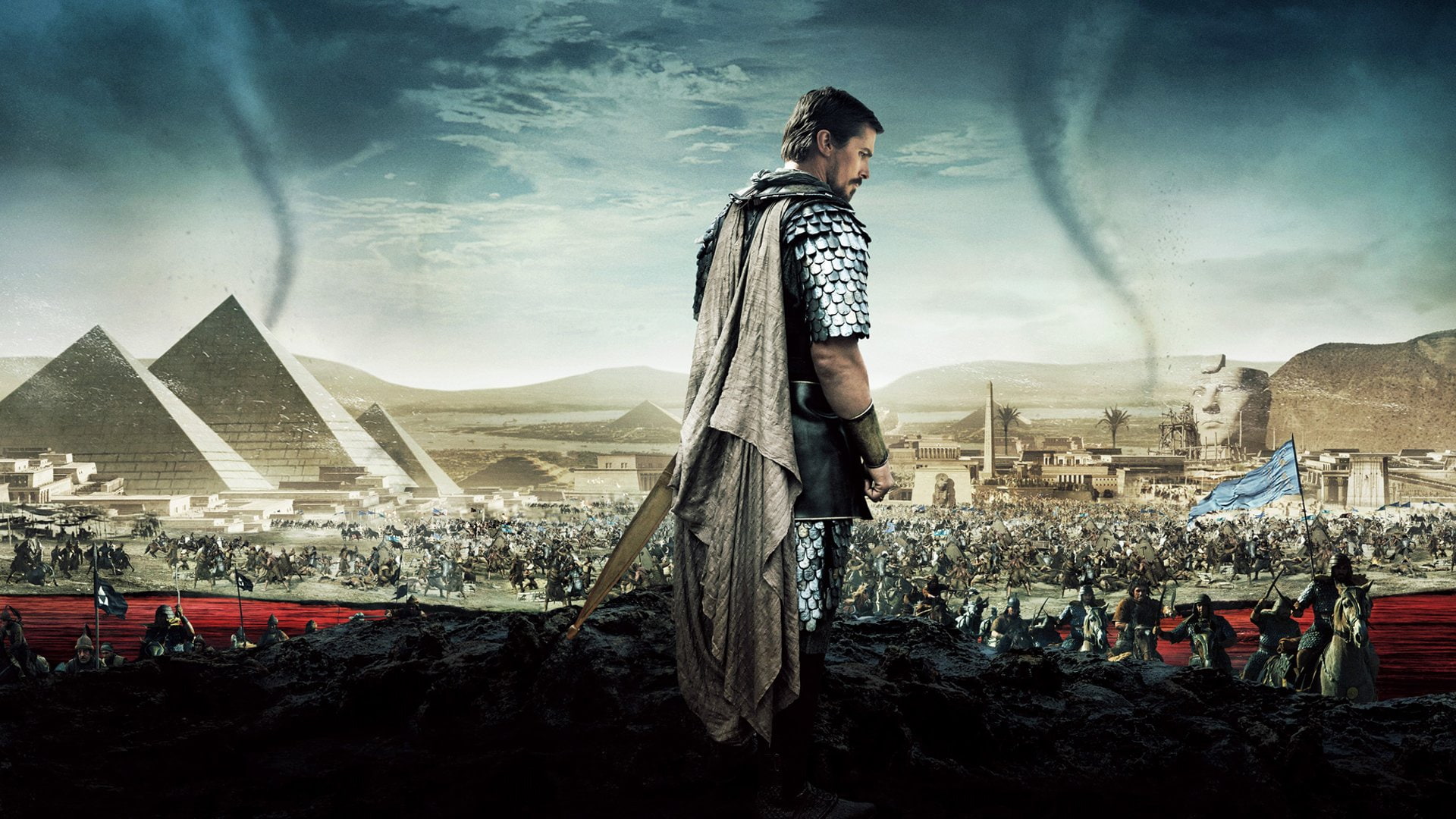 Christian Bale, Exodus: Gods and Kings, 1080P, Movie, HD Wallpaper