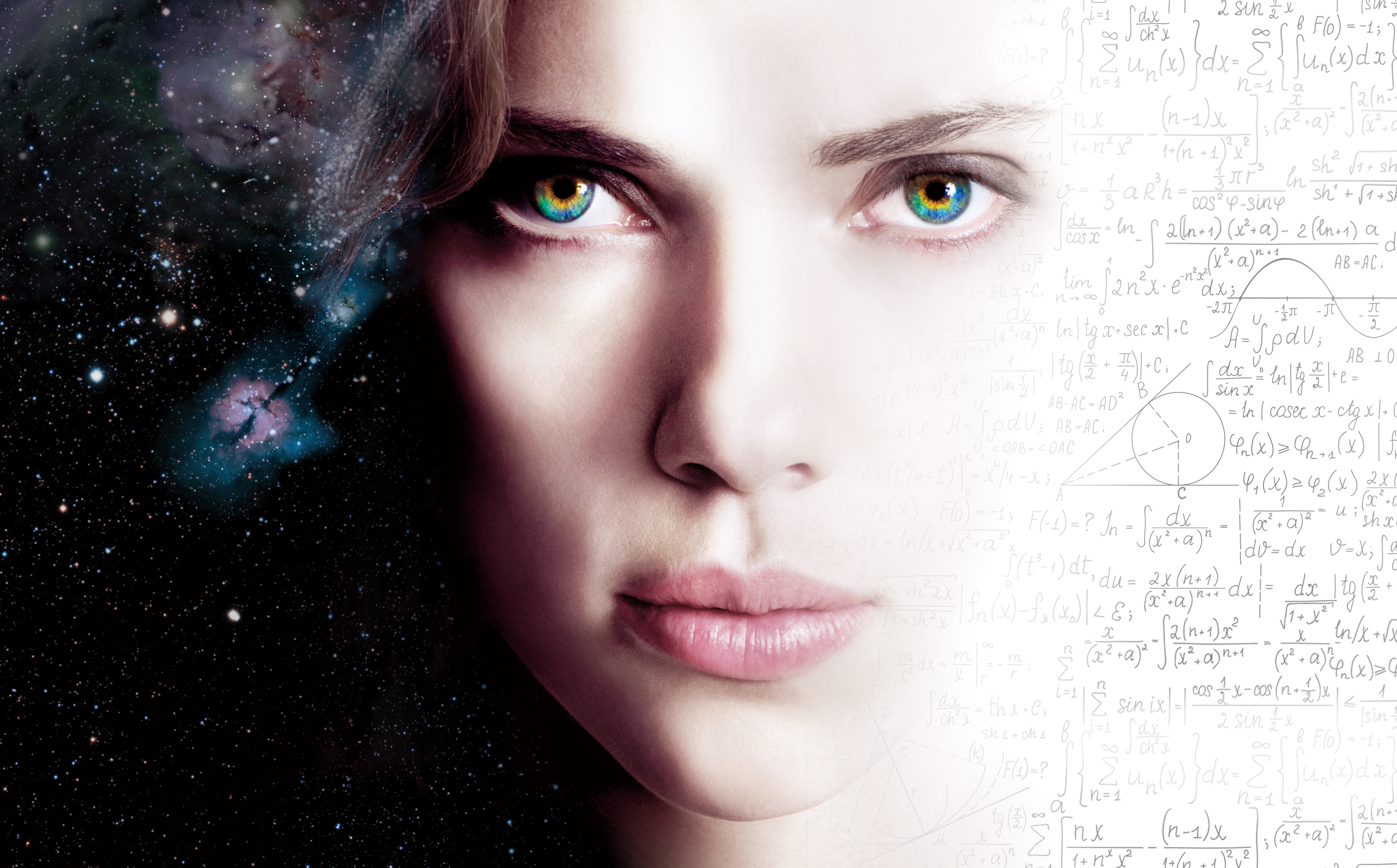 one person, hairstyle, teenager, indoors, contemplation, 2014, close-up, human face, looking at camera, beauty, body part, looking, portrait, scarlett johansson, HD Wallpaper