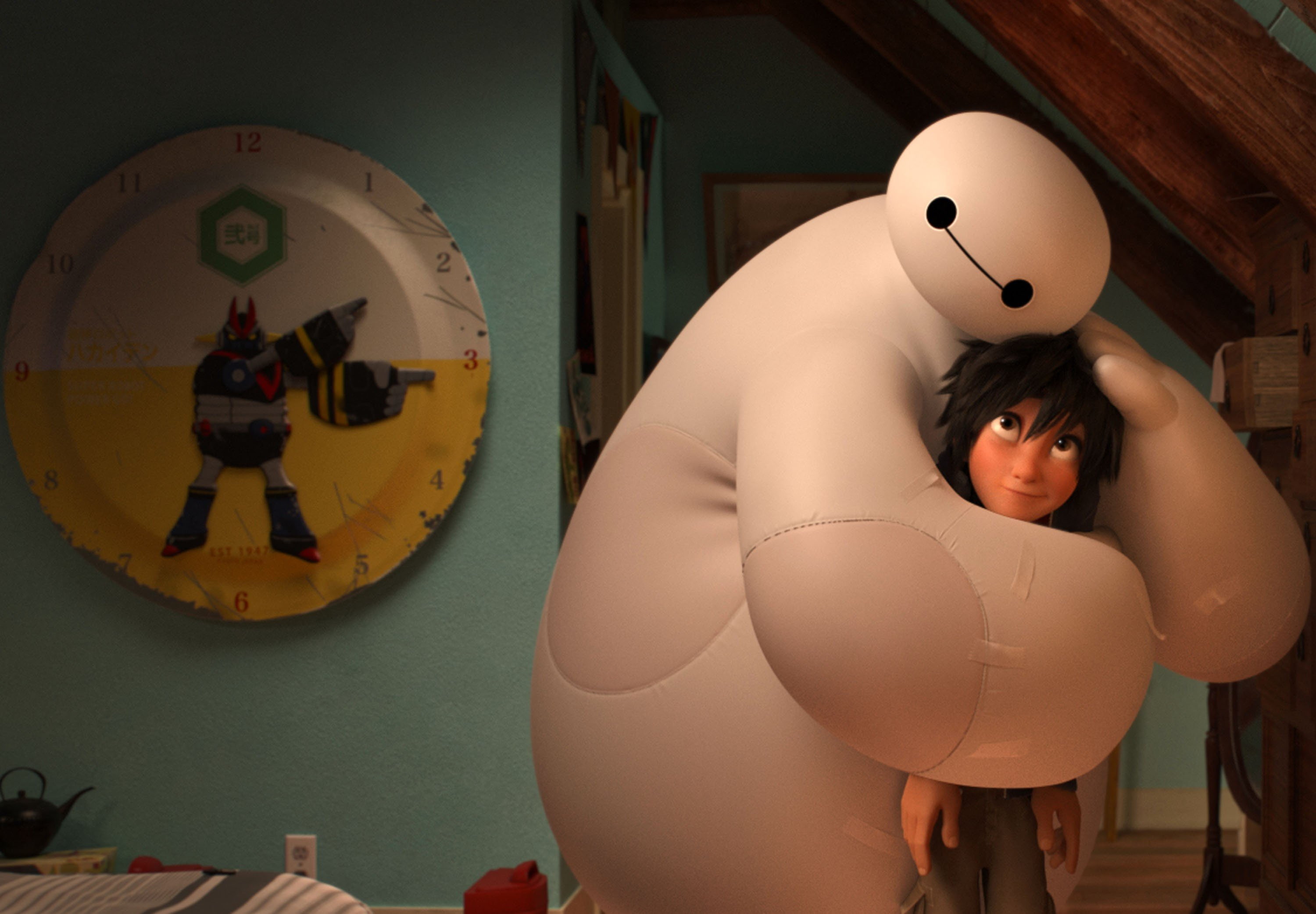 Hiro Hamada (Big Hero 6), 2K, Baymax (Big Hero 6), Big Hero 6, HD Wallpaper