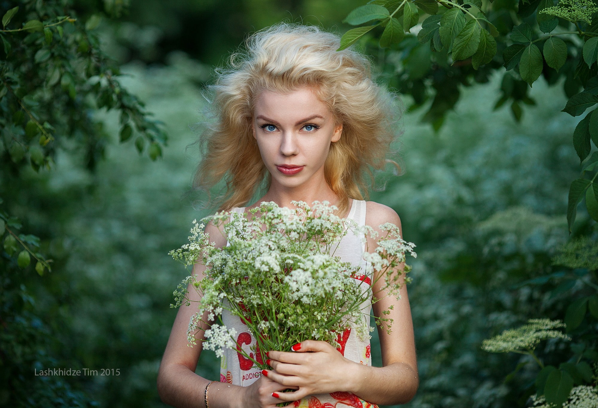 hair, looking at camera, young adult, women outdoors, model, flowering plant, fashion, hair pulling, women, beautiful woman, blond hair, hairstyle, one person, HD Wallpaper