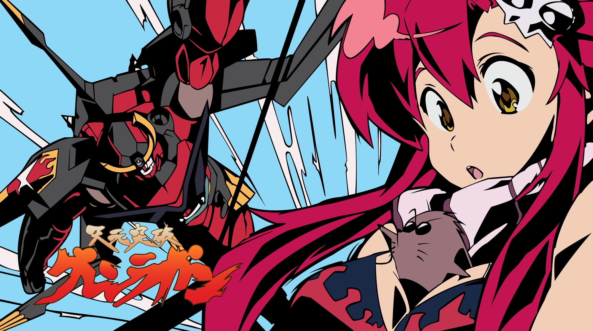 art, gurren, littner, anime, hd, Tengen Toppa Gurren Lagann, x, 1080P, toppa, tengen, yoko, hot, lagann, Yoko Littner, HD Wallpaper