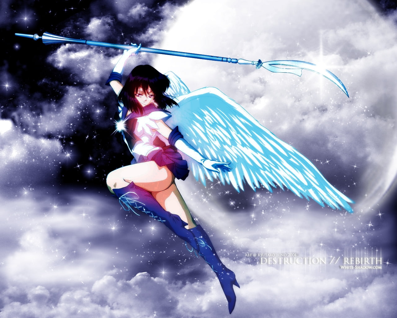 720P, anime, x, edit, s, animepaper, white, moon, idea, sailor, art, hd, ve, zero, HD Wallpaper