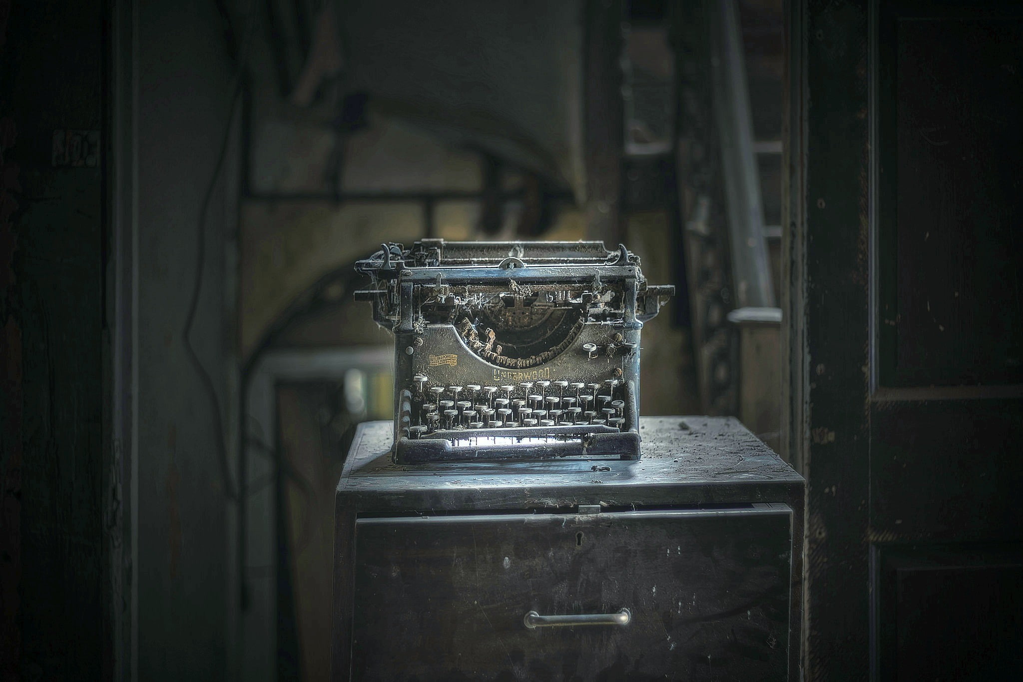 dust, old, typewriters, 1080P, HD Wallpaper