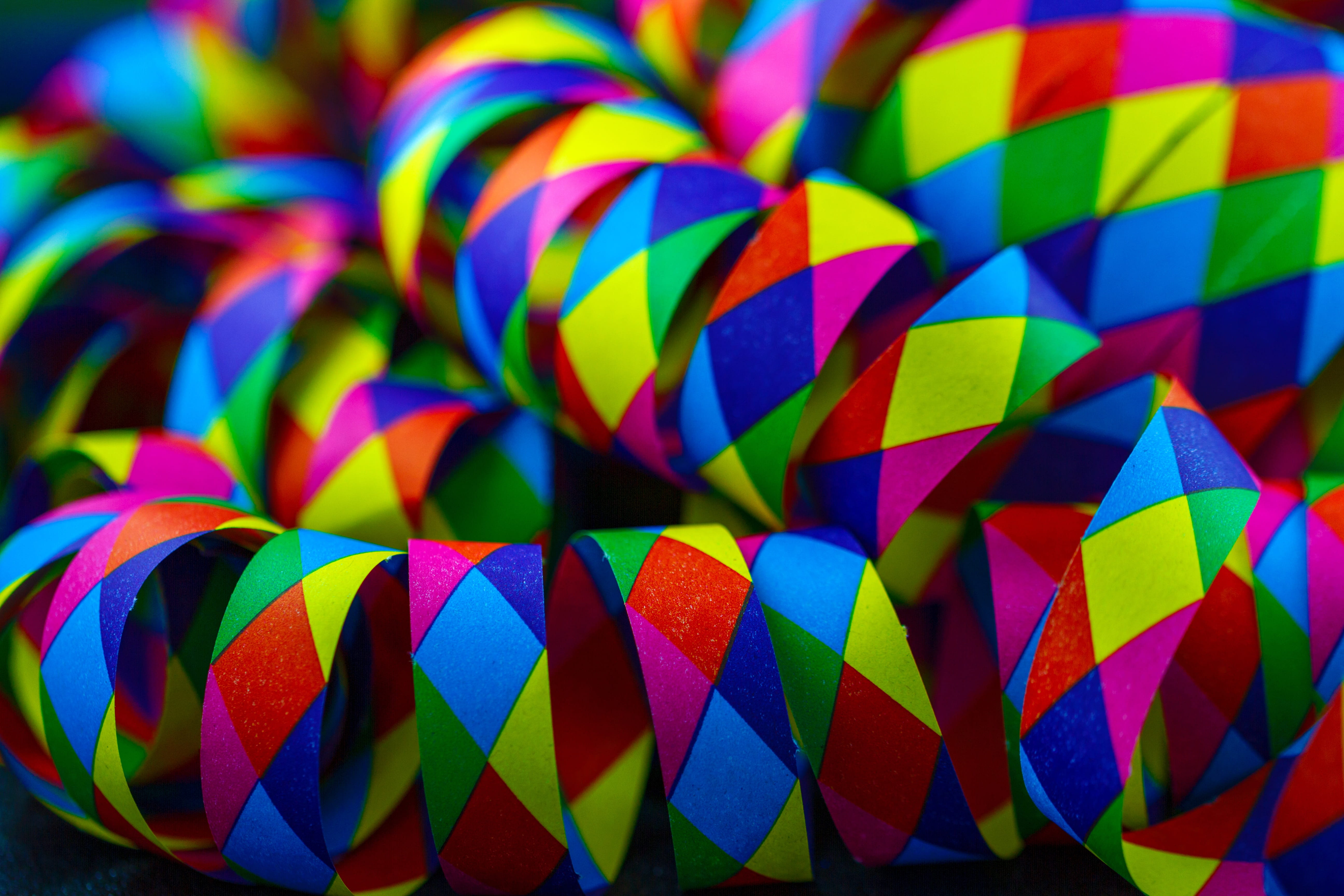 decorate, full frame, decoration, party articles, sweet, food and drink, stack, choice, colorful, multi colored, food, sweet food, carnival, streamer, background, HD Wallpaper