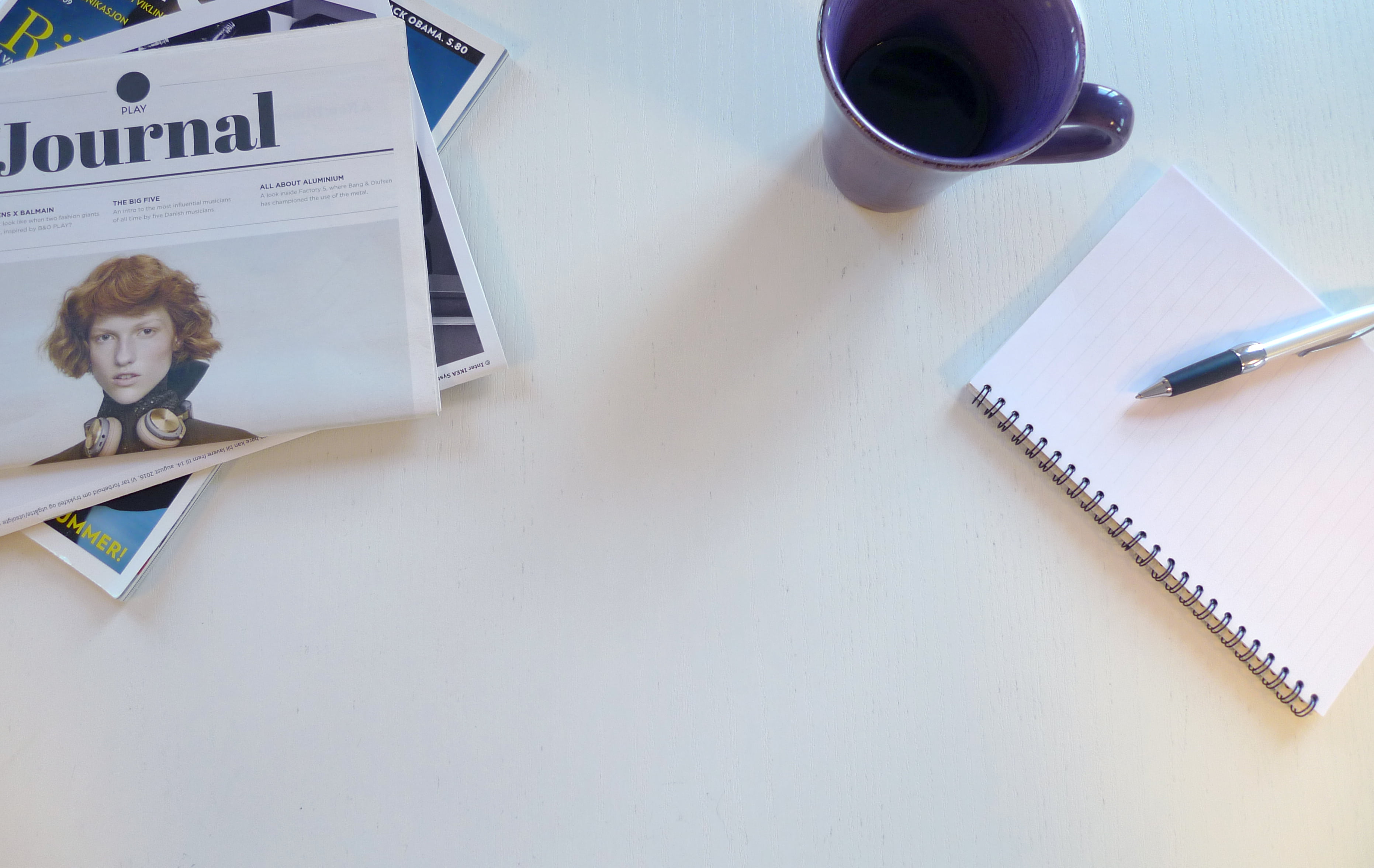 paper, office, drink, notebook, studying, pen, coffee - drink, high angle view, business, communication, coffee, no people, close-up, table, refreshment, HD Wallpaper