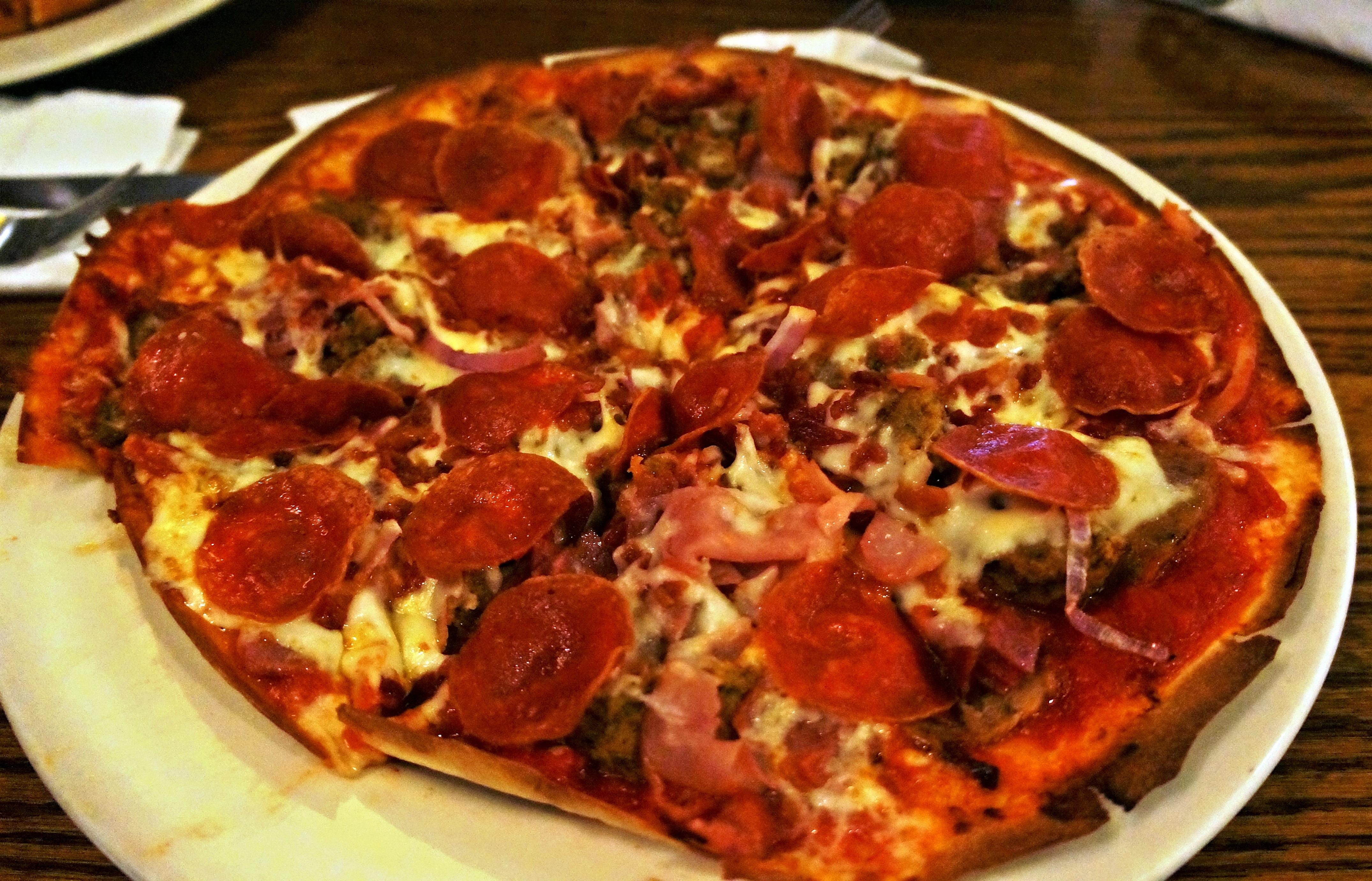 4K, pizza, thin-pizza, thin-crust-pizza, thin, crust, new-york-style-pizza, HD Wallpaper