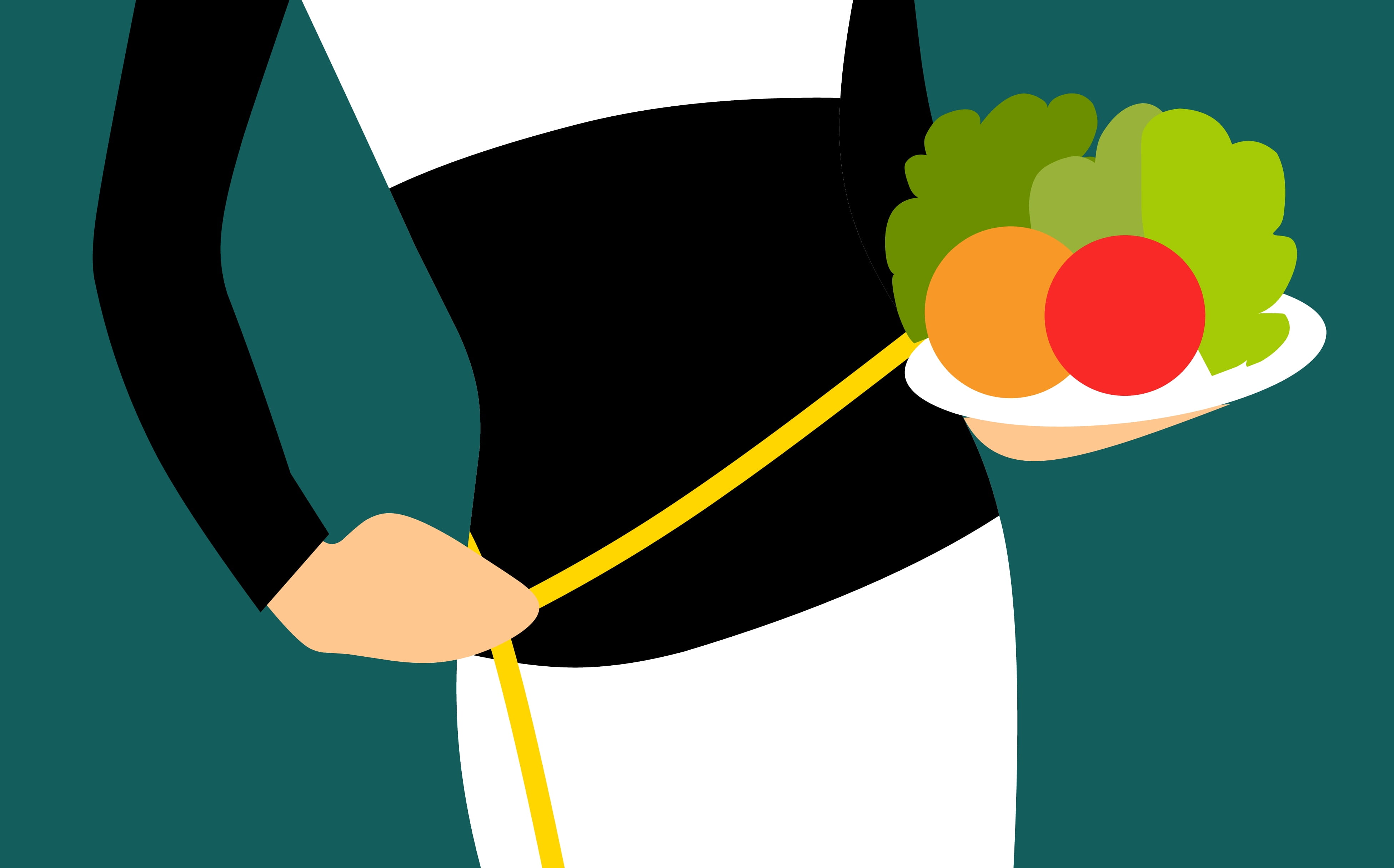 fruit, multi colored, fit, slimming, water, scale, fat loss, weightloss, measurement, creativity, eating, obese, liposuction, illustration, blue, woman, HD Wallpaper