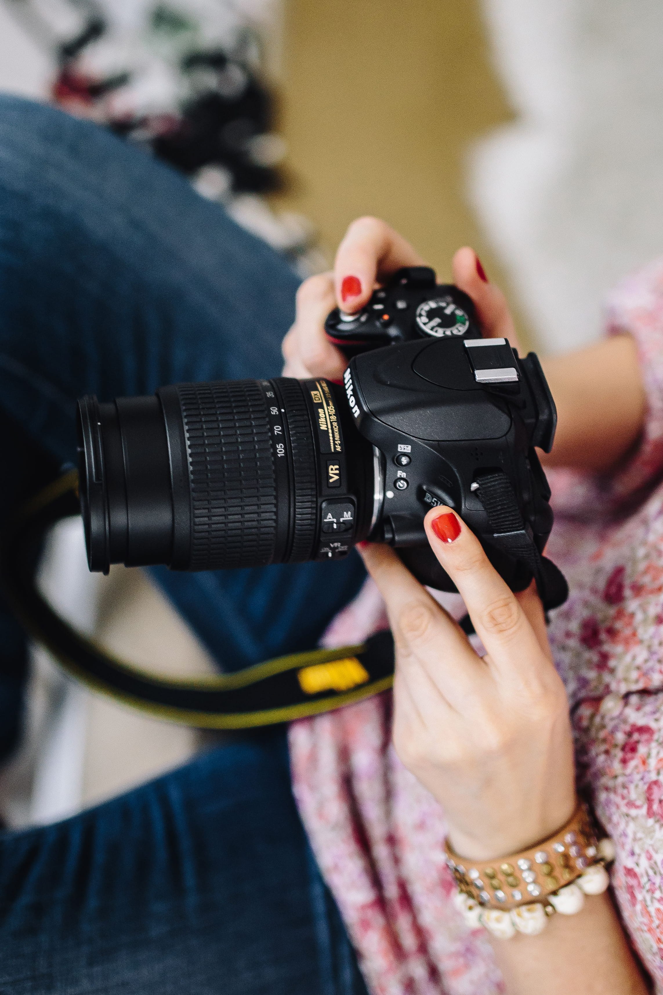 occupation, black color, photography, Woman, holding, 2K, camera, activity, women, equipment, adult, close-up, sLR Camera, journalist, photographing, people, Phone HD Wallpaper