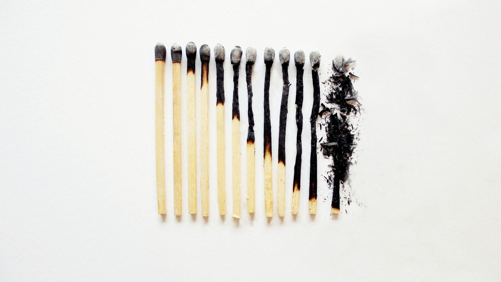 1080P, white, posters, burn, matchsticks, background, motivational, HD Wallpaper