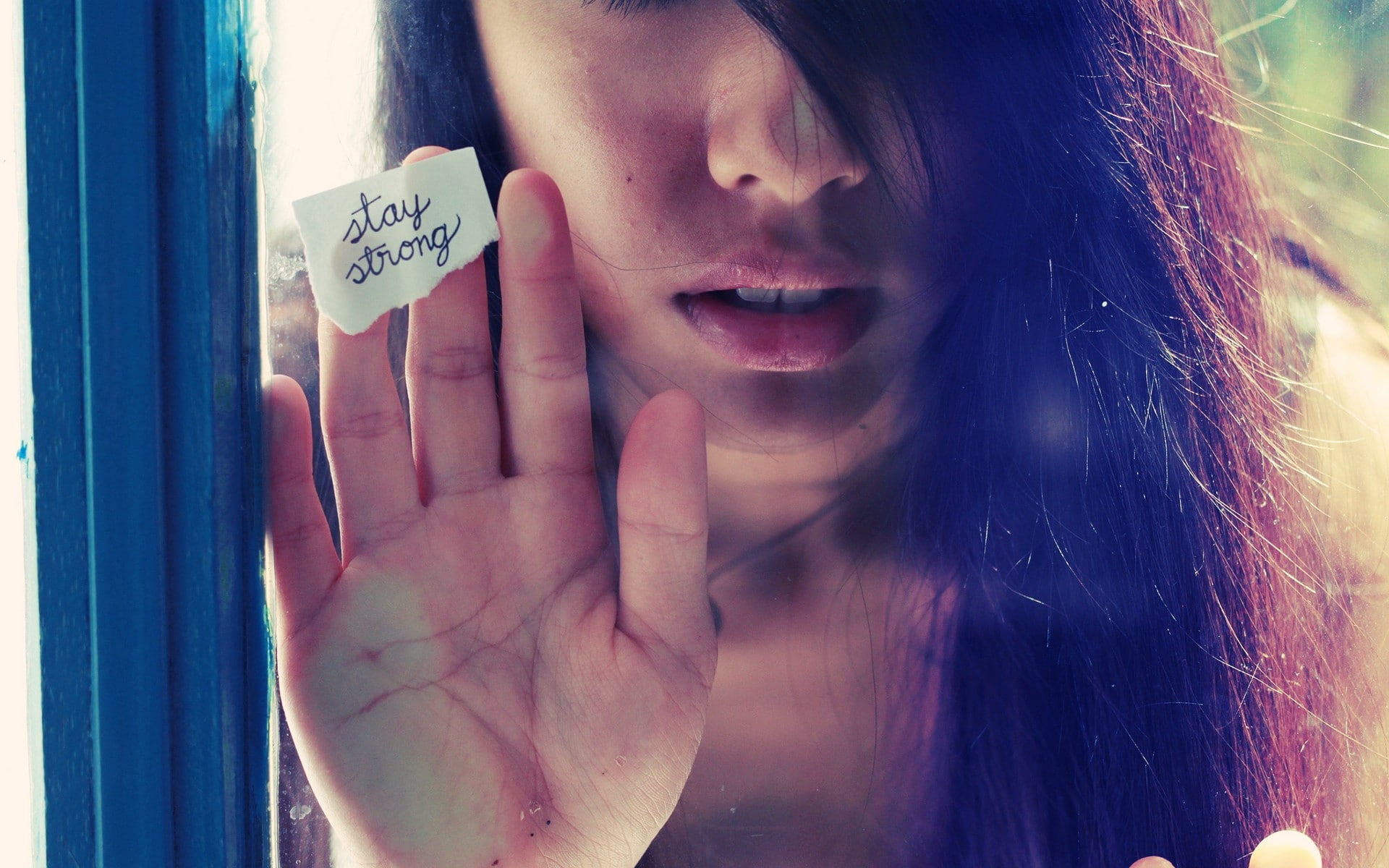 motivation, hd, people, women, girl, x, brunettes, 1080P, art, HD Wallpaper