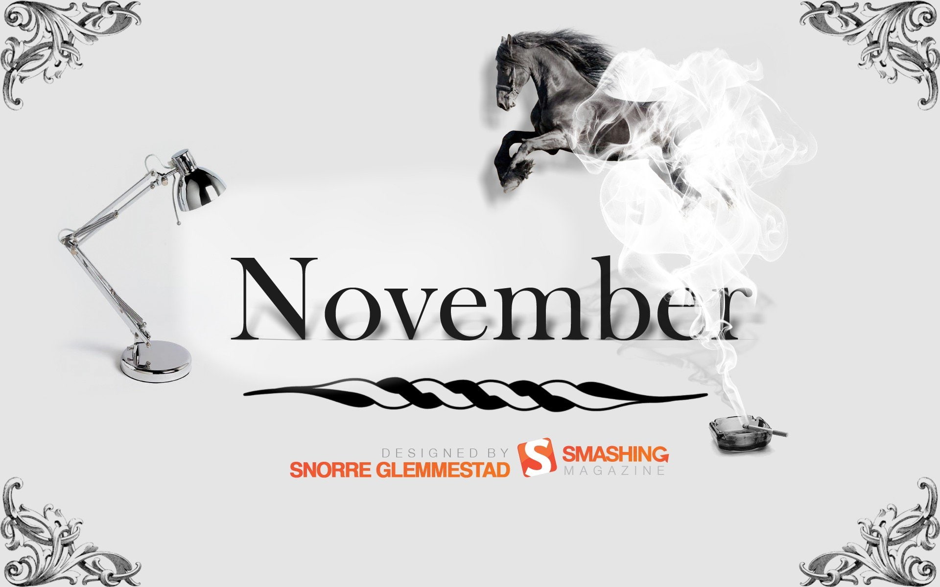 horses, november, magazine, smoke, 1080P, smashing, HD Wallpaper