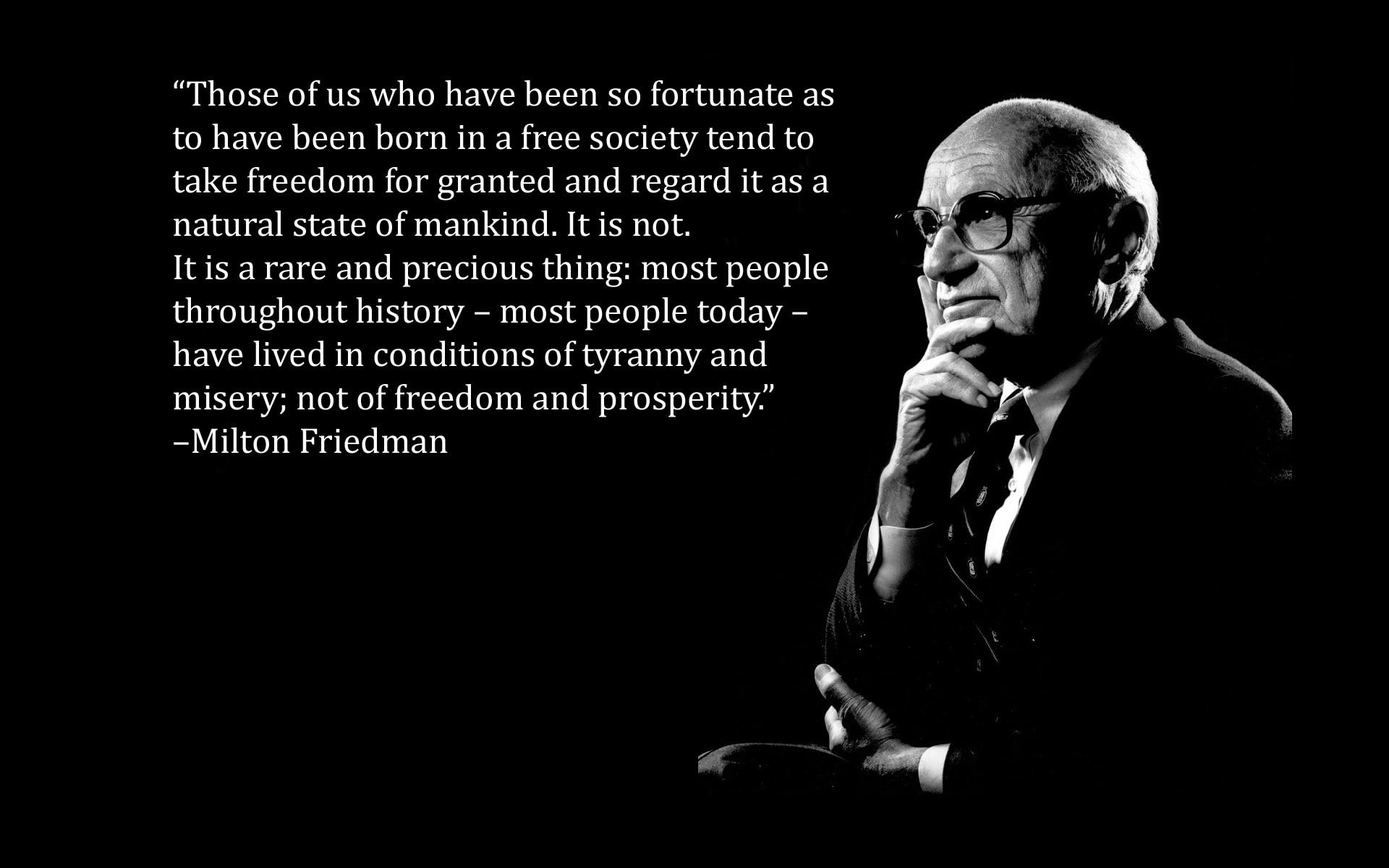 milton, text, background, quotes, black, friedman, 1080P, HD Wallpaper