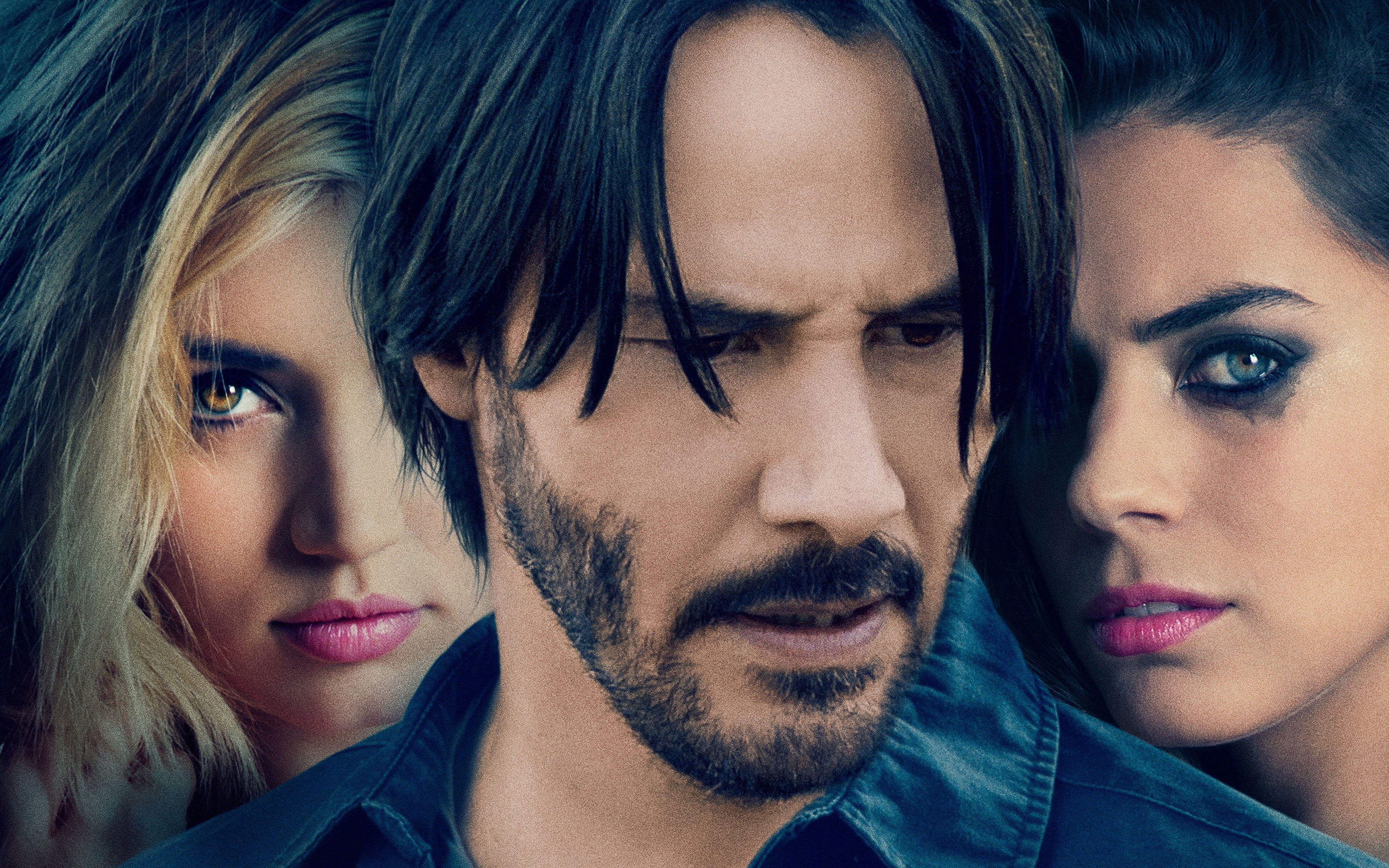 4K, Ana de Armas, Lorenza Izzo, Knock Knock: Keanu Reeves, HD Wallpaper
