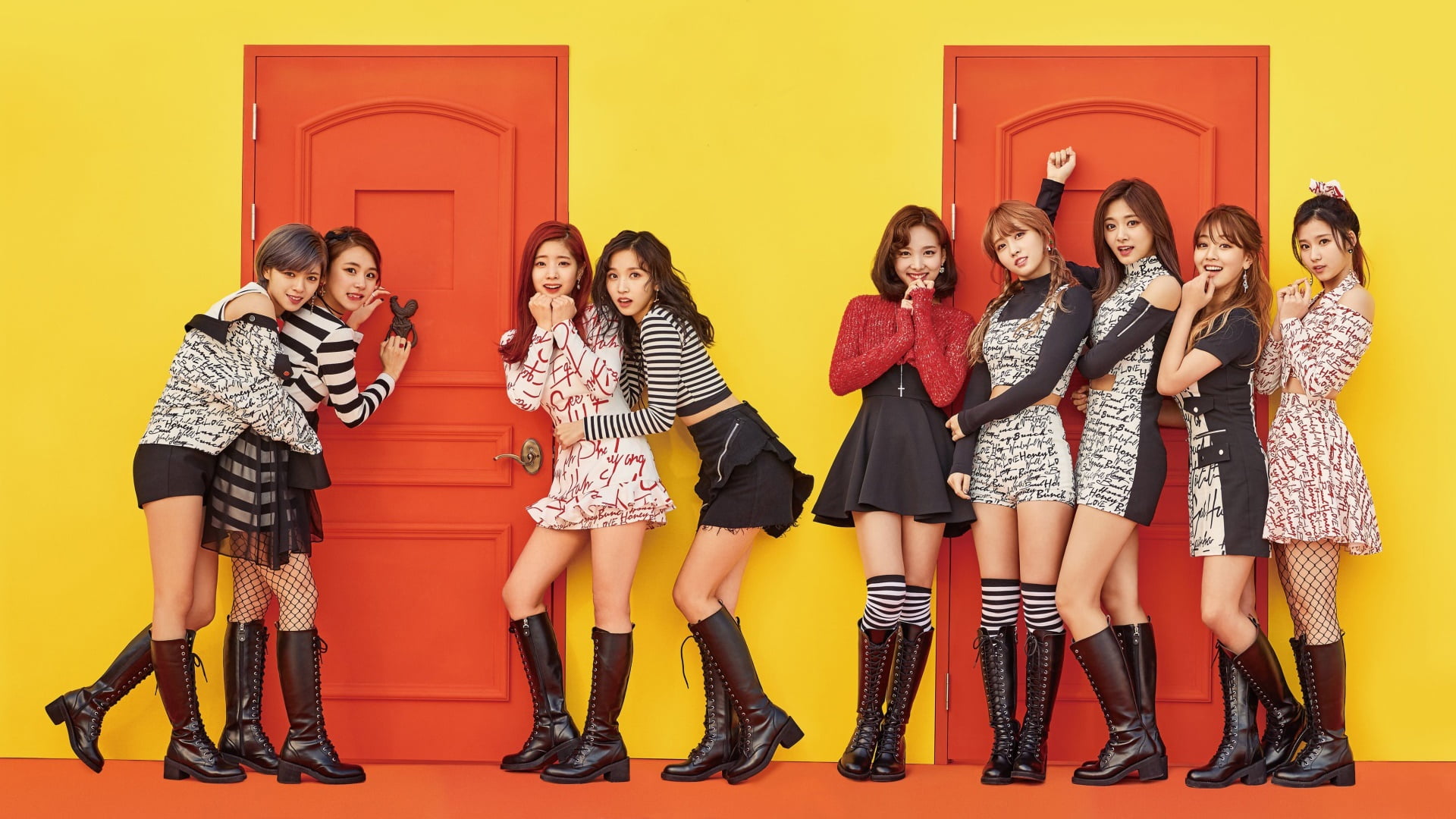 Kpop, Music, Knock Knock, Twice, 1080P, HD Wallpaper