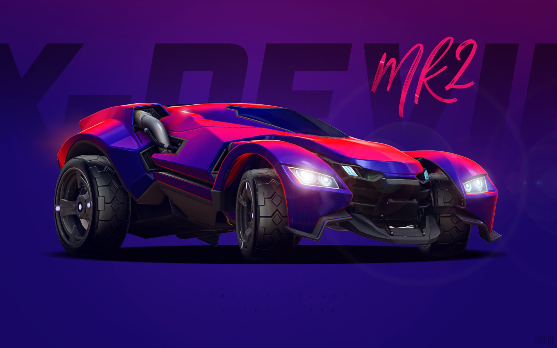 reflection, illuminated, pink color, render, motor vehicle, 1080P, blue, night, sports car, indoors, no people, red, shiny, lighting equipment, luxury, HD Wallpaper