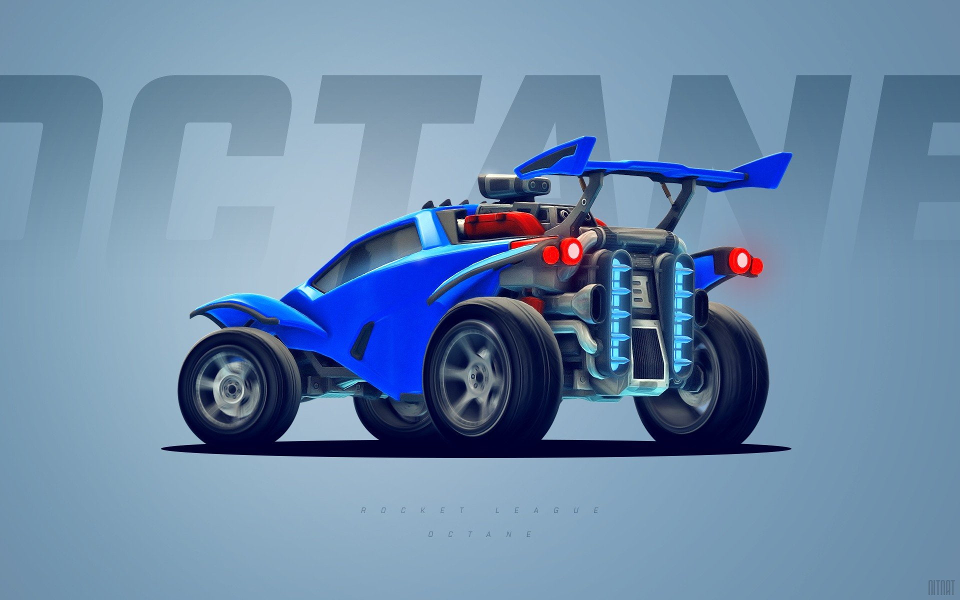 video games, 1080P, render, Octane, Rocket League, HD Wallpaper