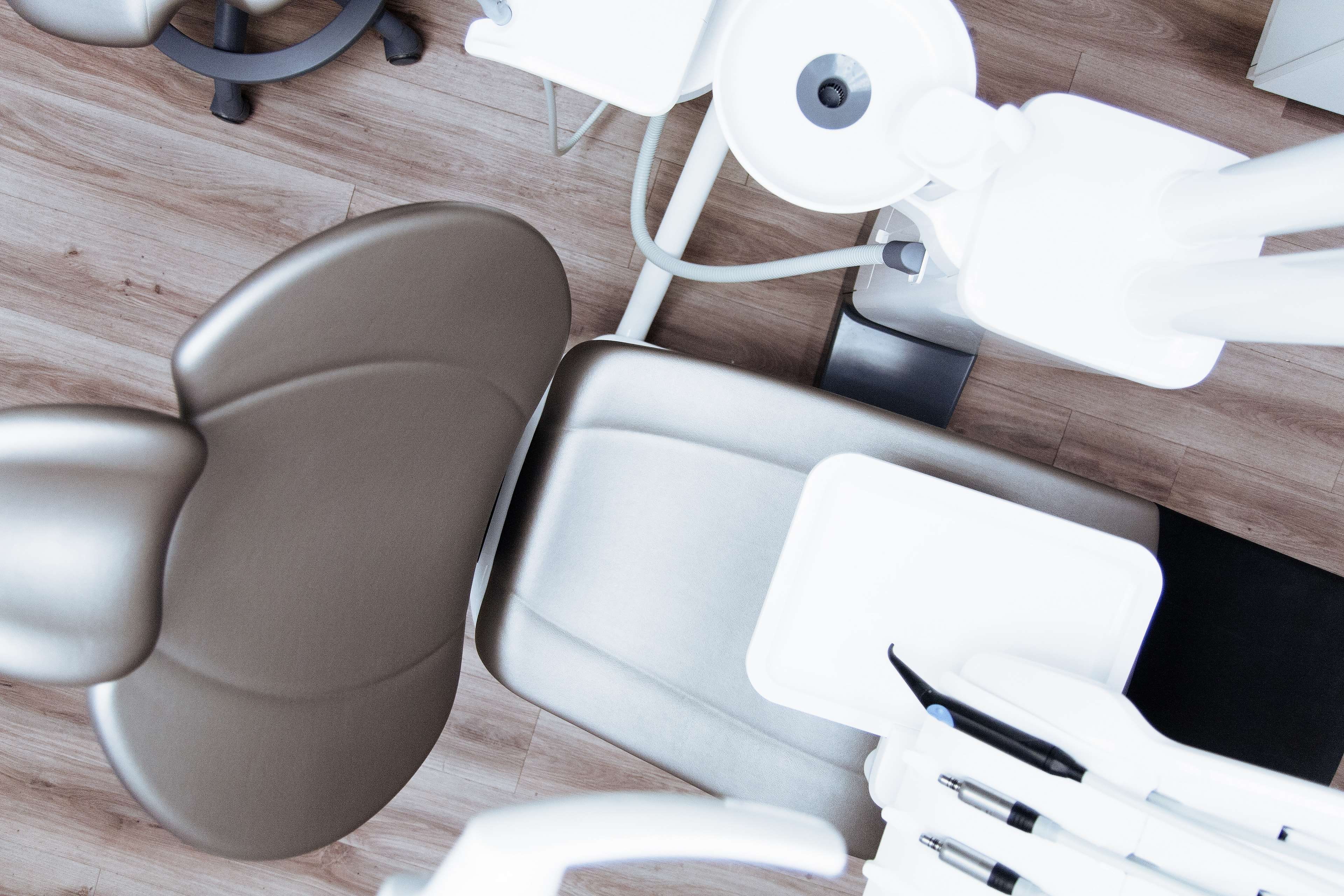 home, high angle shot, seat, inside, 4K, dentist, domestic room, close-up, healthcare, equipment, still life, wireless technology, hospital, leather, health, HD Wallpaper