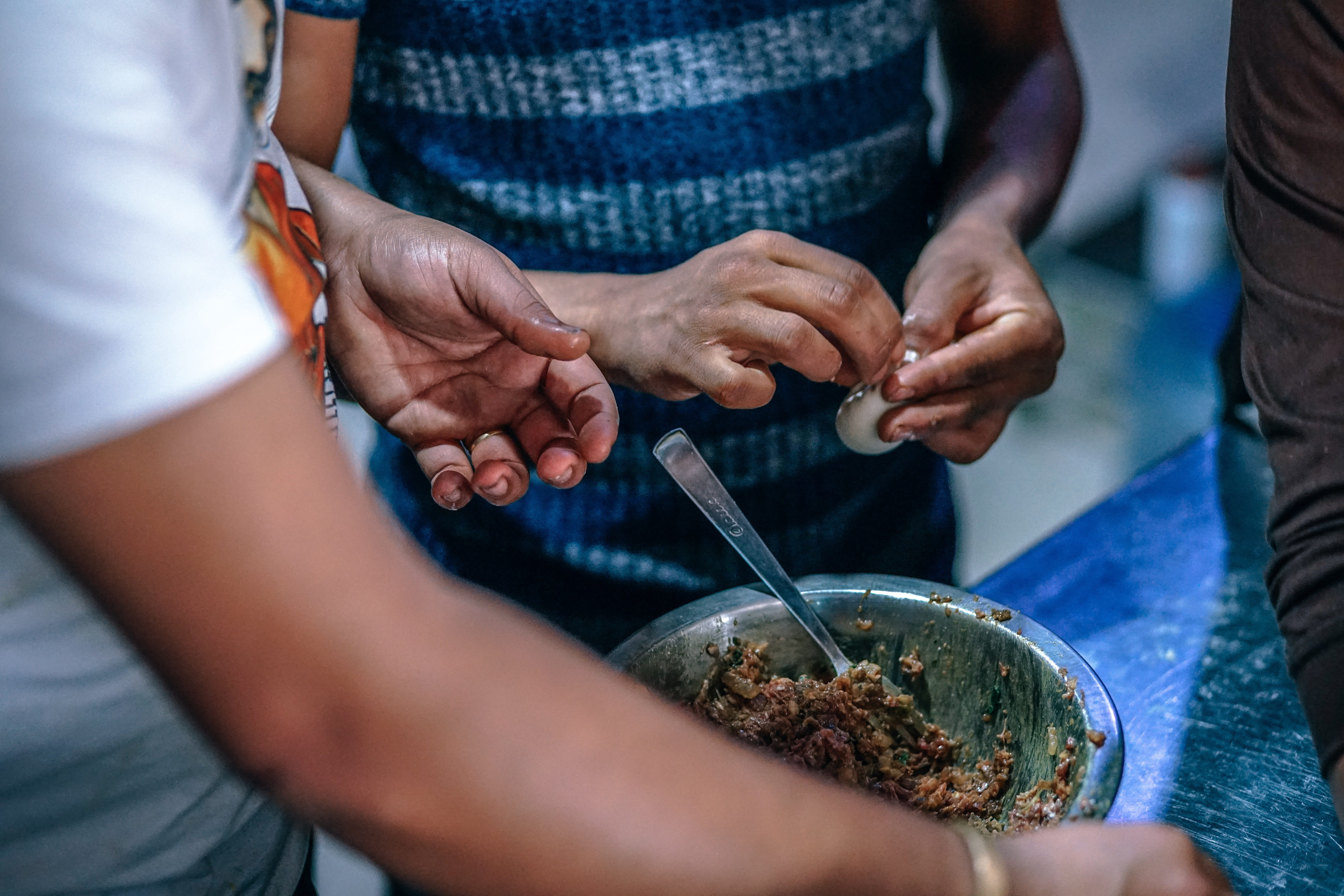 cook, small business, dumpling, cooking, herb, farmer, food and drink, 5K, kitchen, man, food, plate, plant, fresh, traditional, business, dish, ingredient, HD Wallpaper