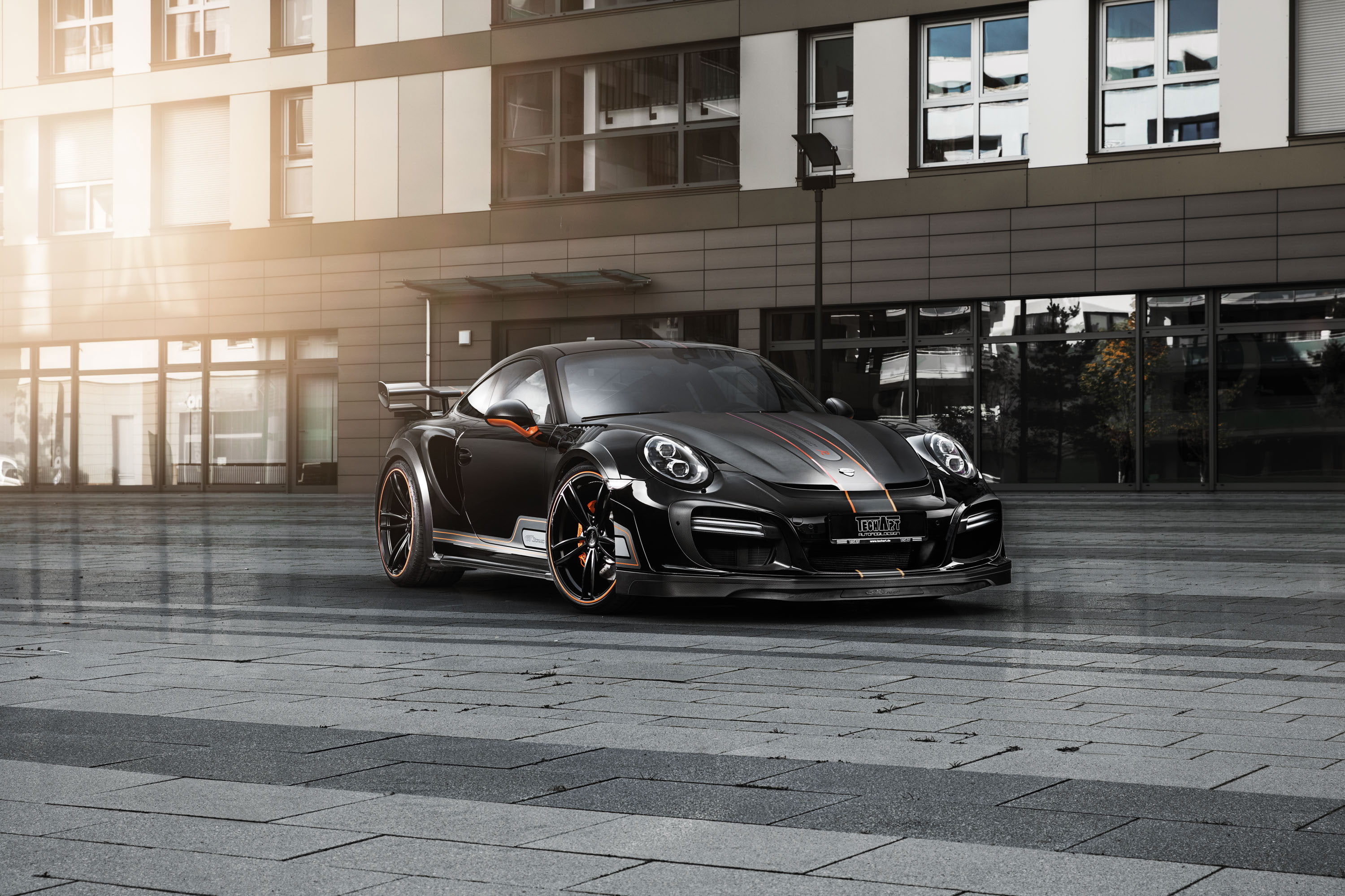 2017, TechArt, 2K, Porsche 911 Turbo S GTStreet R, HD Wallpaper