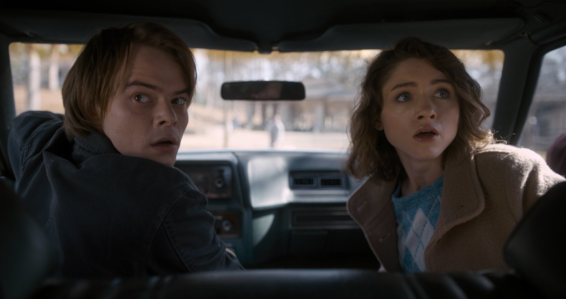 1080P, Jonathan Byers, Stranger Things, Natalia Dyer, TV Show, Nancy Wheeler, Charlie Heaton, HD Wallpaper