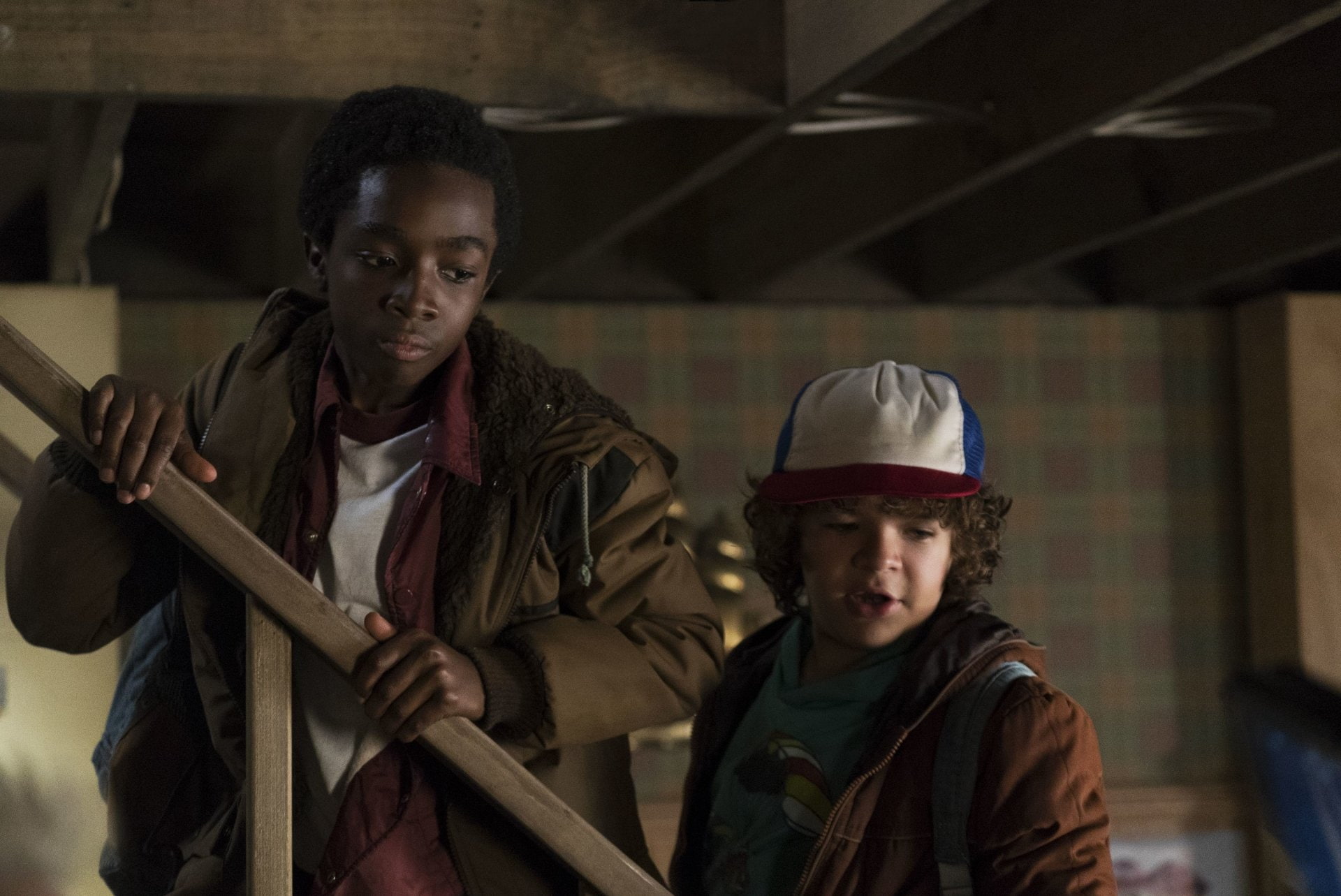TV Show, Caleb McLaughlin, Stranger Things, Gaten Matarazzo, Lucas Sinclair, Dustin Henderson, 1080P, HD Wallpaper
