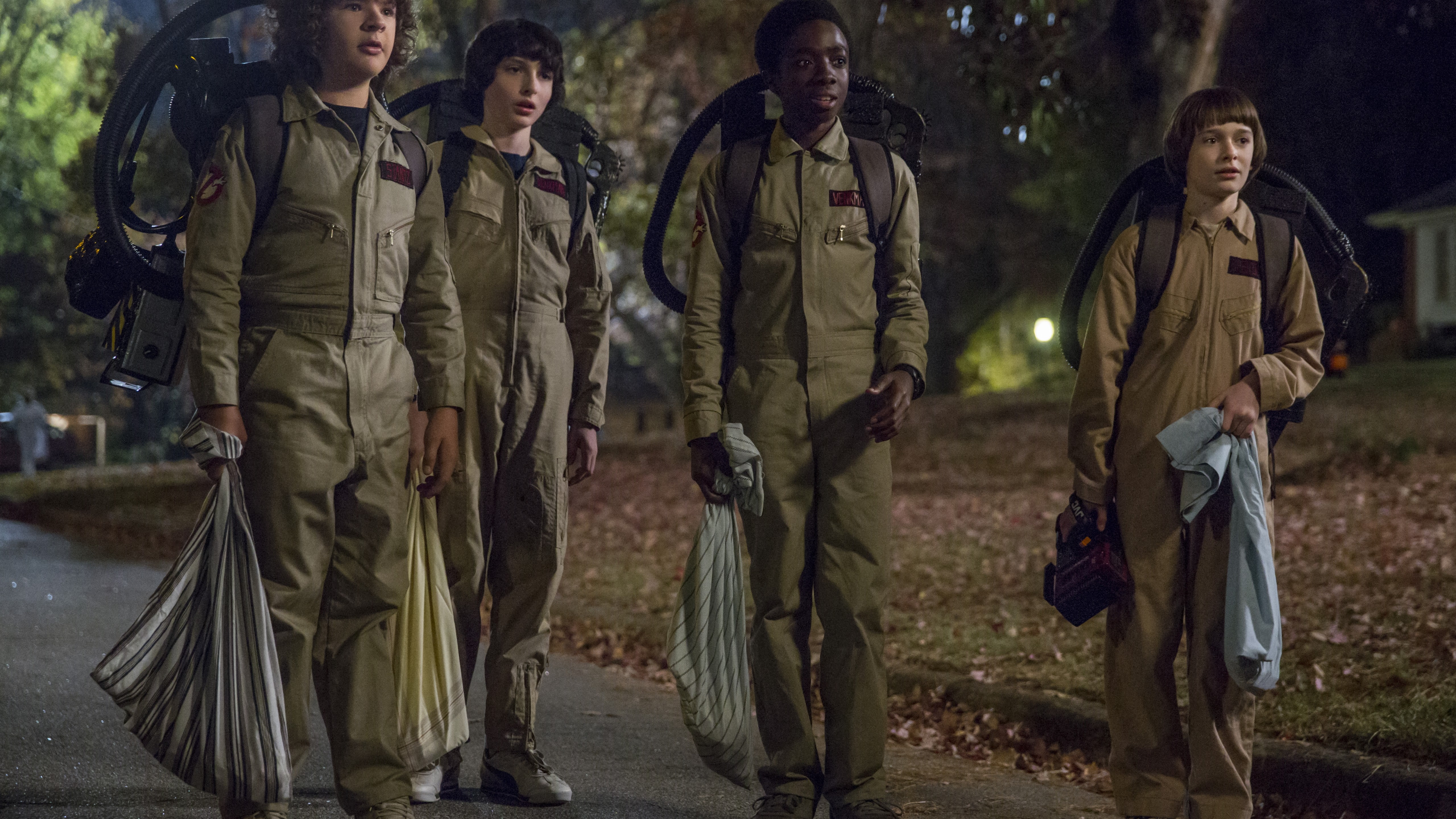 movie, things, Stranger Things, 5K, 5k, stranger, TV Series, Finn Wolfhard, characters, season 2, Gaten Matarazzo, HD Wallpaper