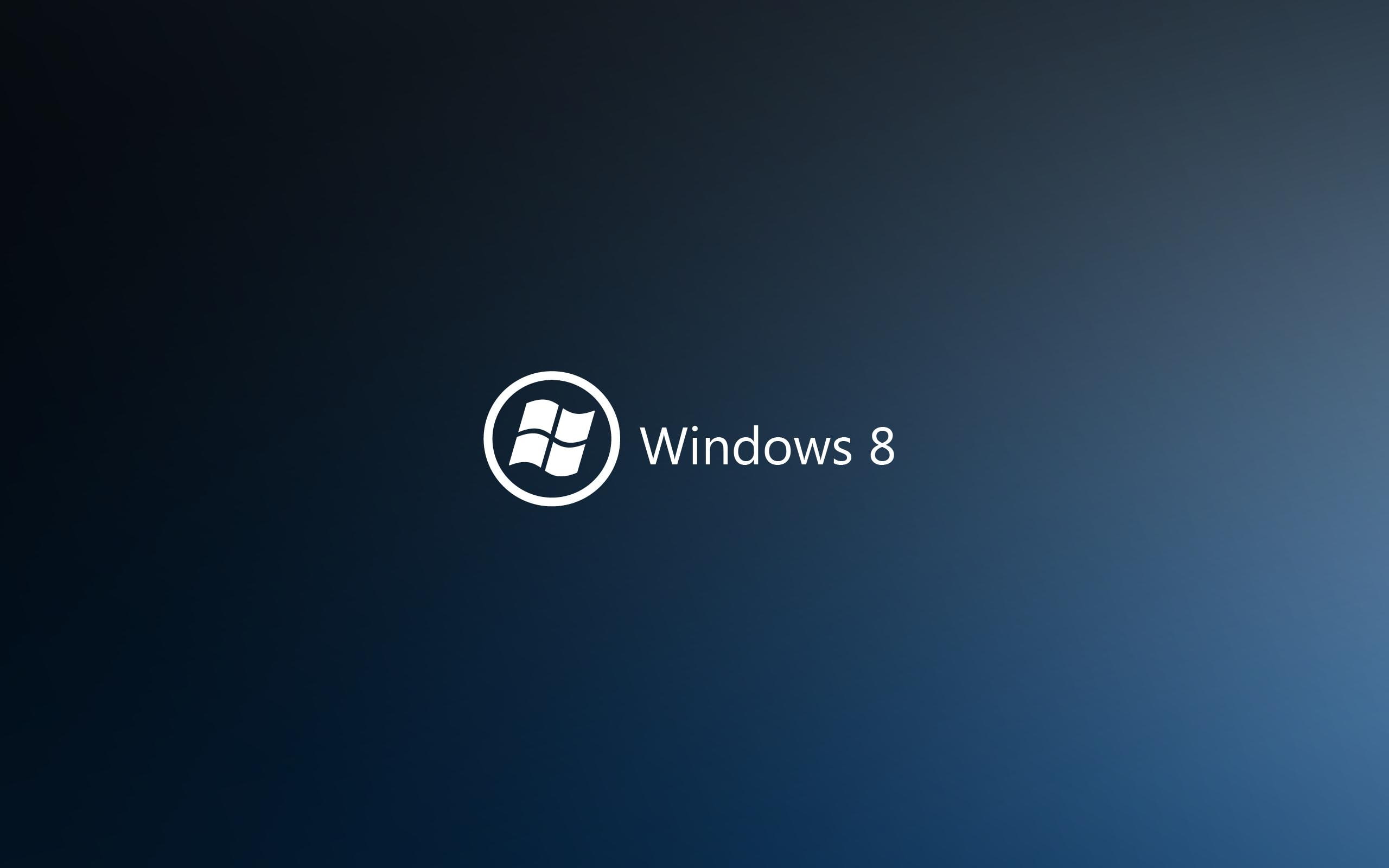 brand and logo, dark, 2K, blue, windows, HD Wallpaper