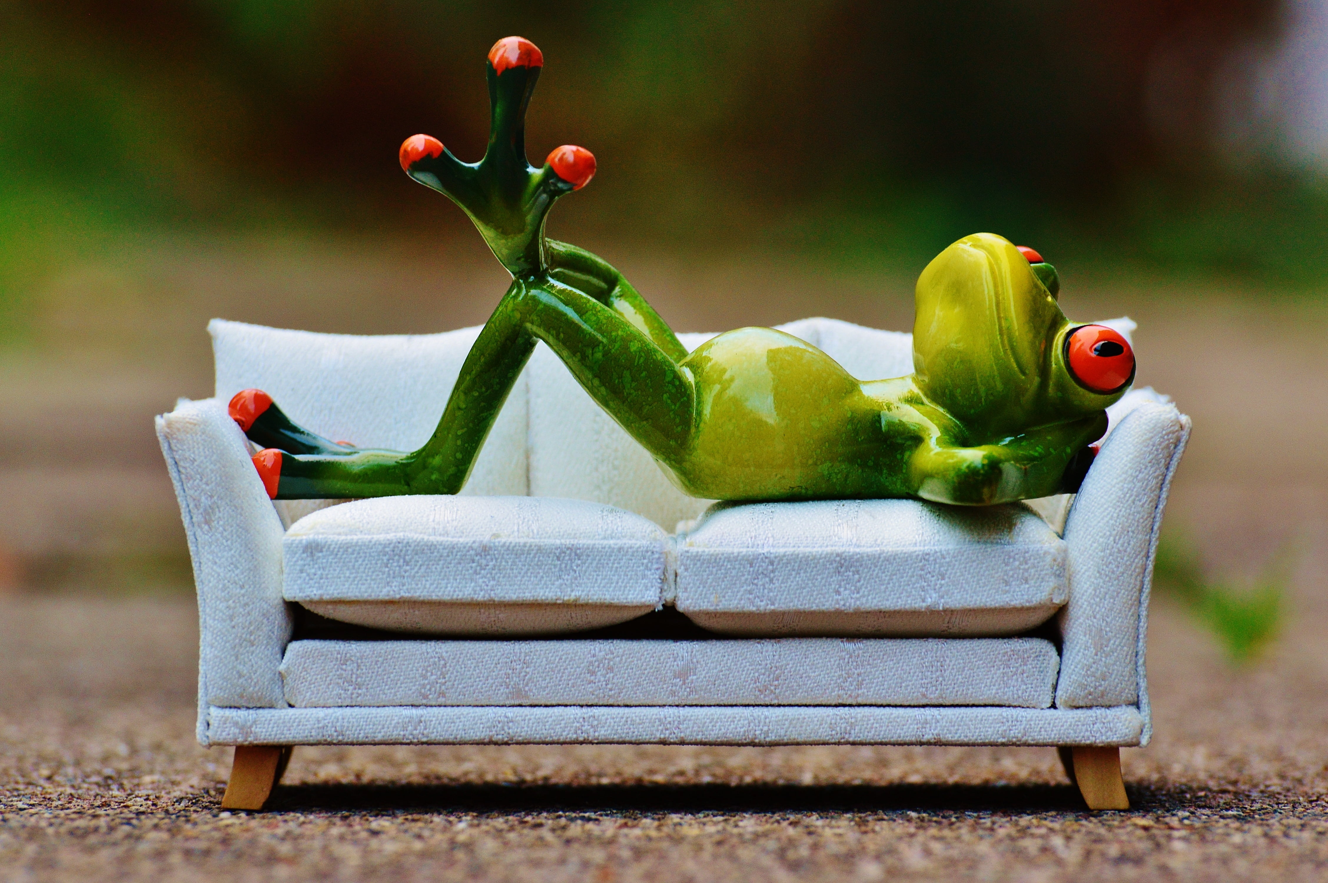 rest, seat, pepper, couch, funny, still life, nature, healthy eating, pear, 4K, green, tray, day, cute, decor, bench, freshness, sweet, food and drink, HD Wallpaper