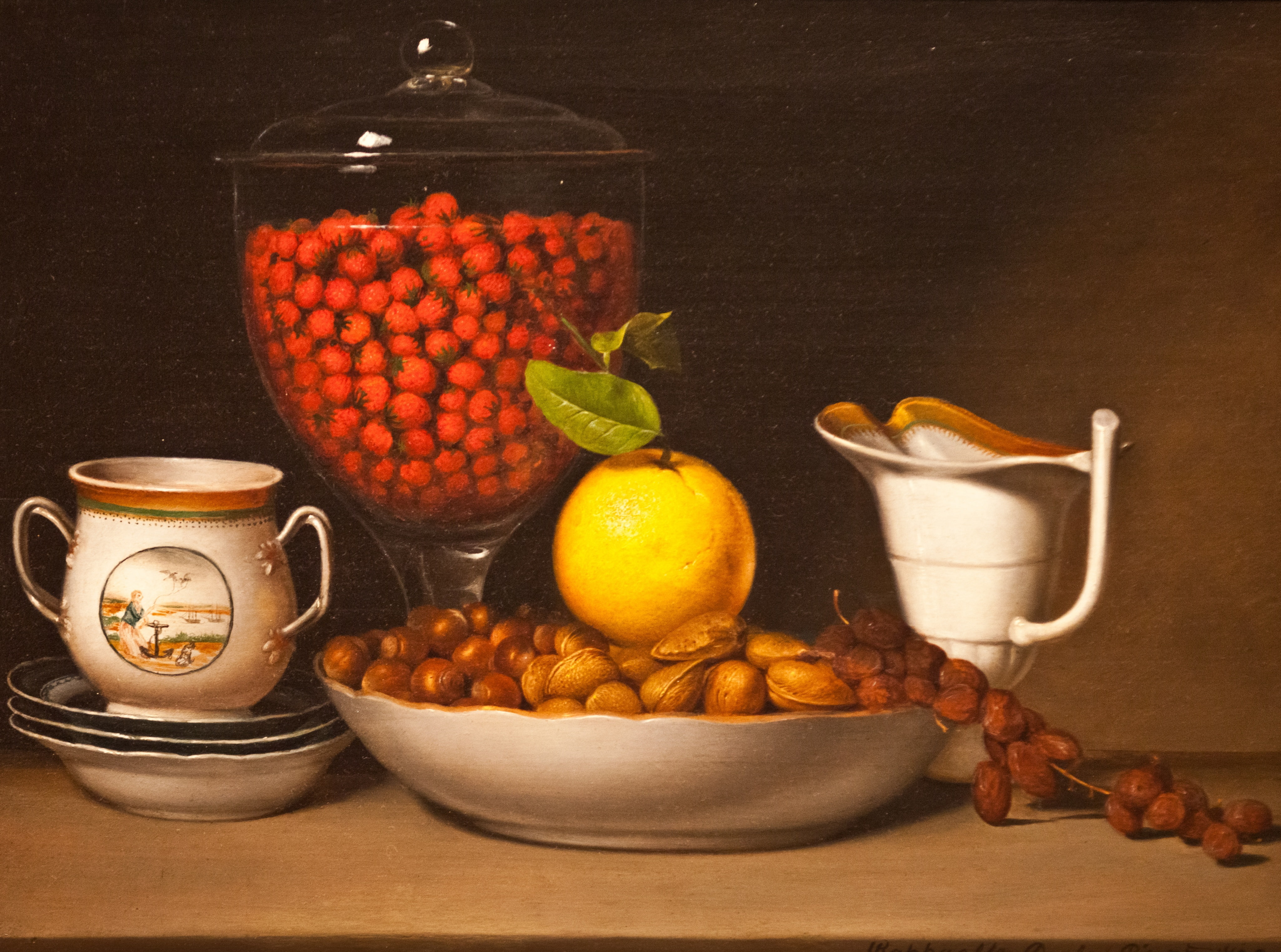 food and drink, Drawings, food, Fruit, illinois, healthy eating, dates, Art Institute Chicago, indoors, Artistic, Chicagoland, nuts, Windy City, bowl, Painting, HD Wallpaper