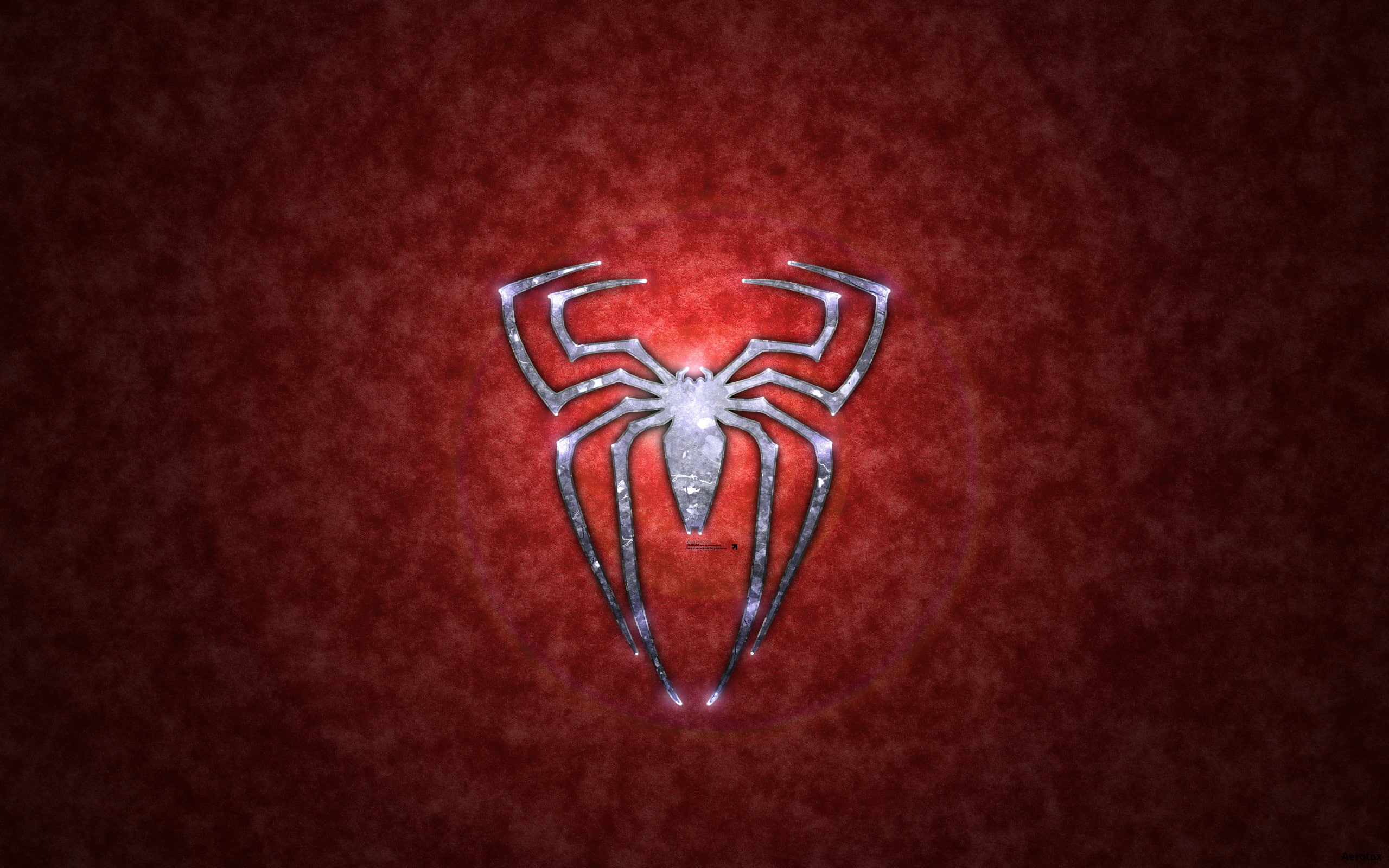 spiderman, spider, 2K, entertainment, logo, hd, art, movies, HD Wallpaper