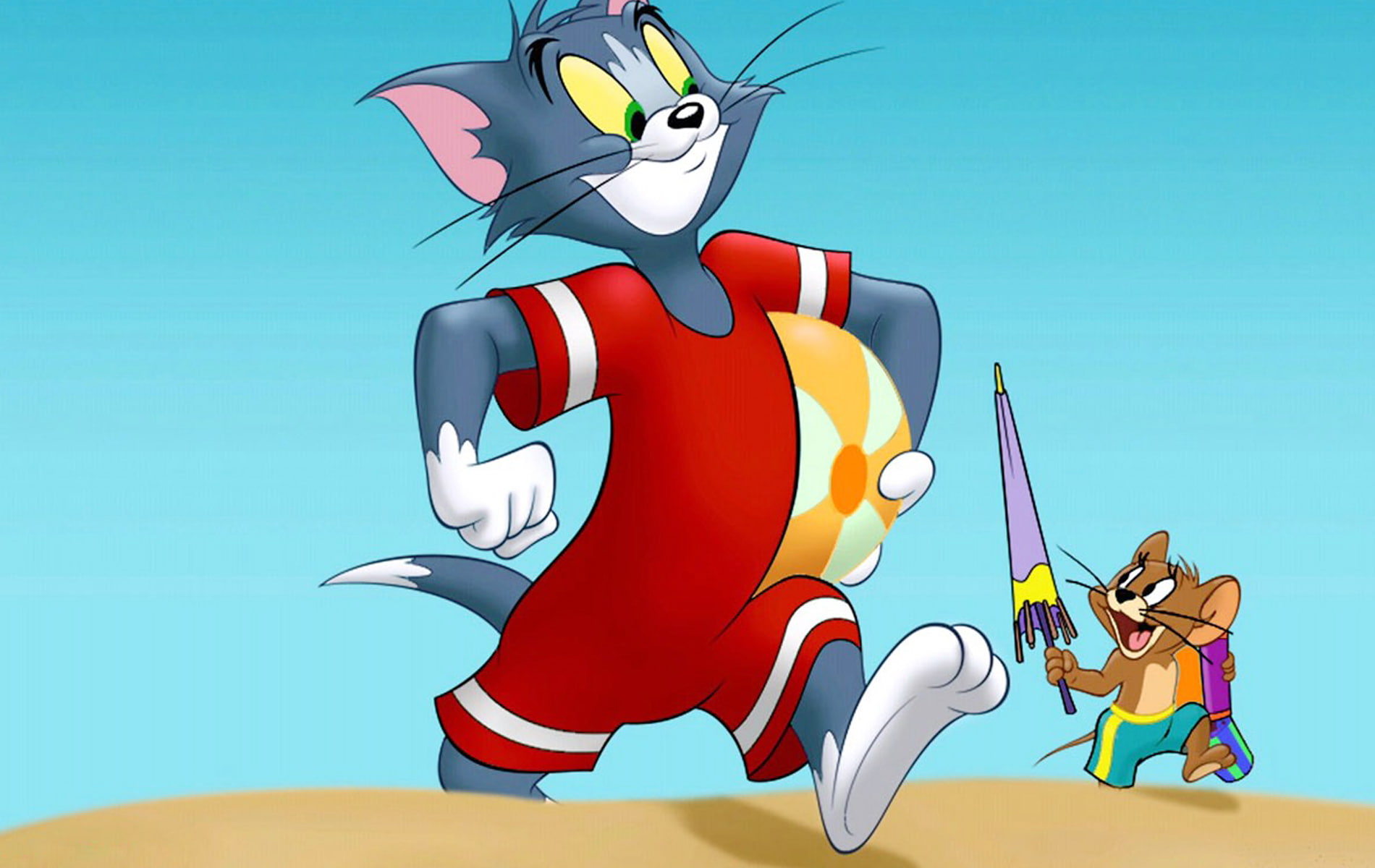 720P, cartoon, picture, tom And Jerry, HD Wallpaper