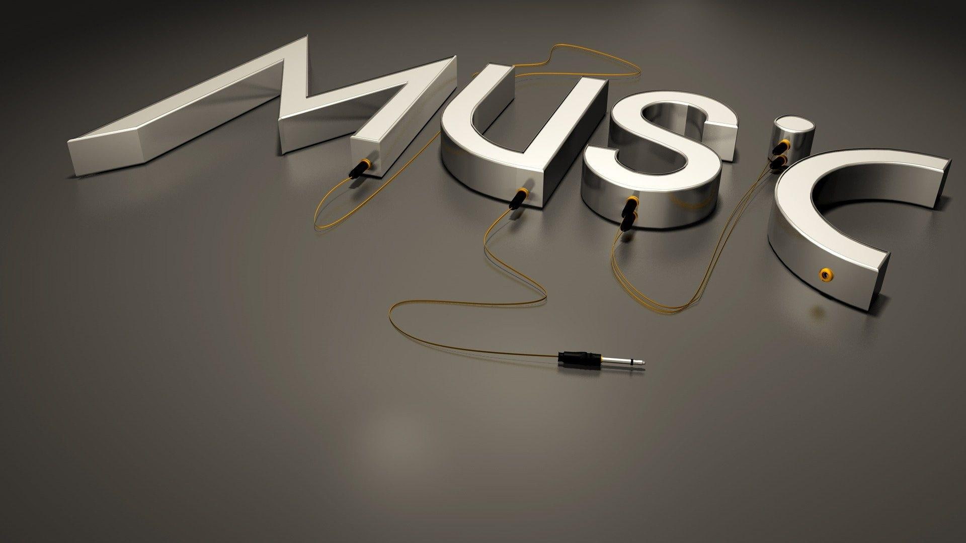 photography, songs, plug, music, sound, 1080P, 3d and abstract, HD Wallpaper