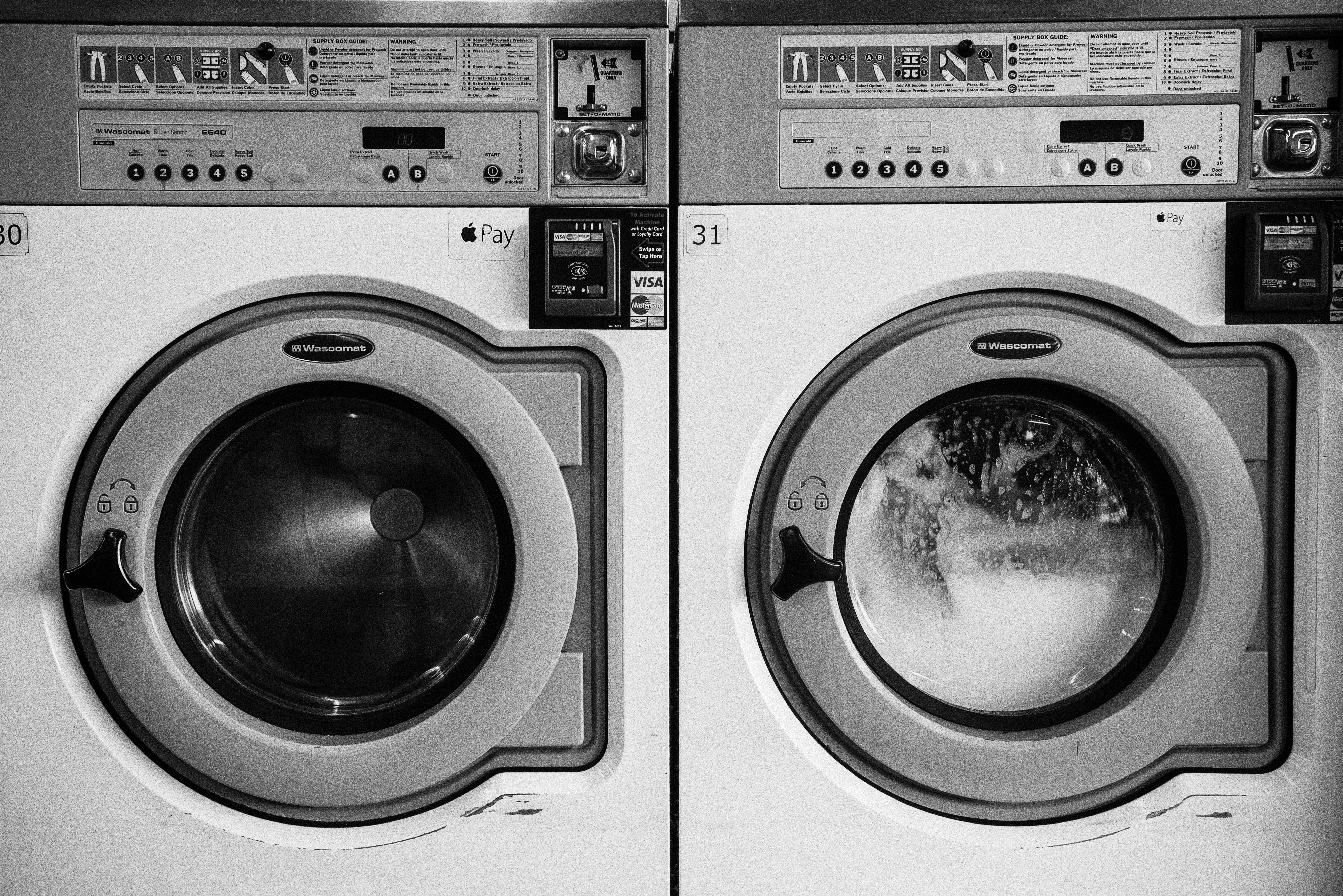 grayscale, washing machine, old, set, 5K, geometric shape, backgrounds, technology, no people, vintage, dryer, design, shape, cleaning, close-up, laundry, HD Wallpaper