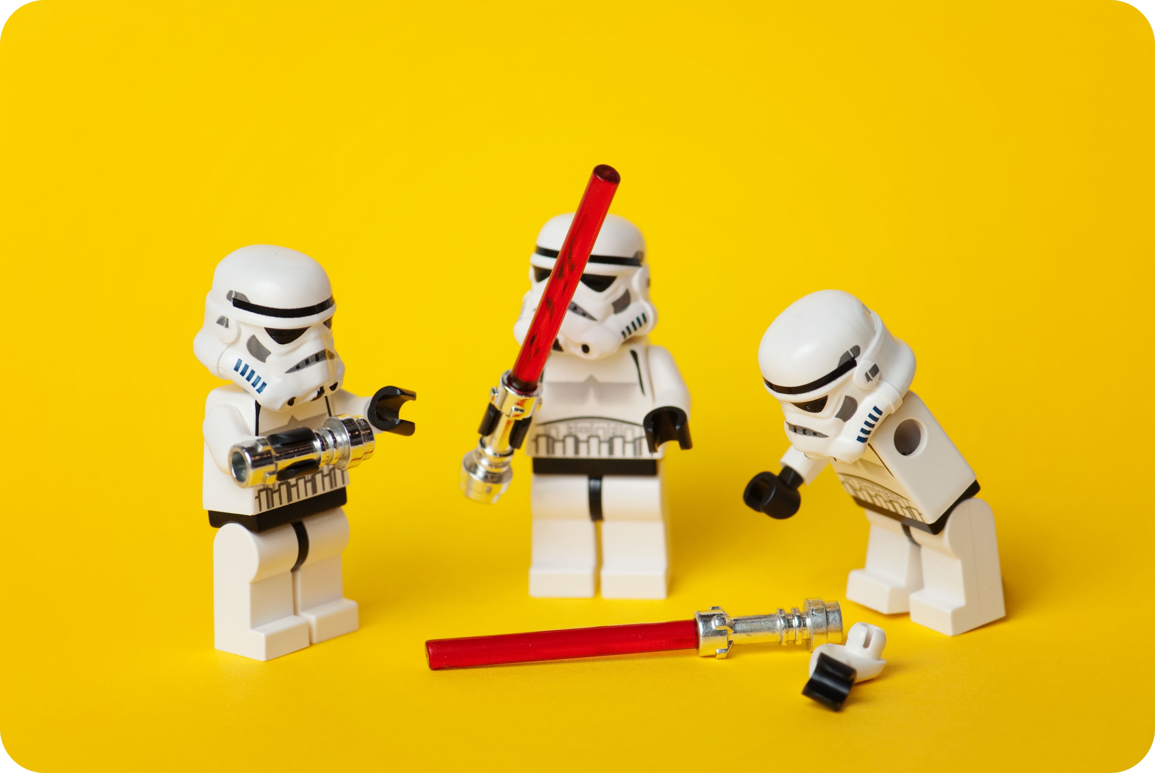 video, Stormtroopers, 4K, art, Star Wars, wars, legos, games, hd, star, HD Wallpaper