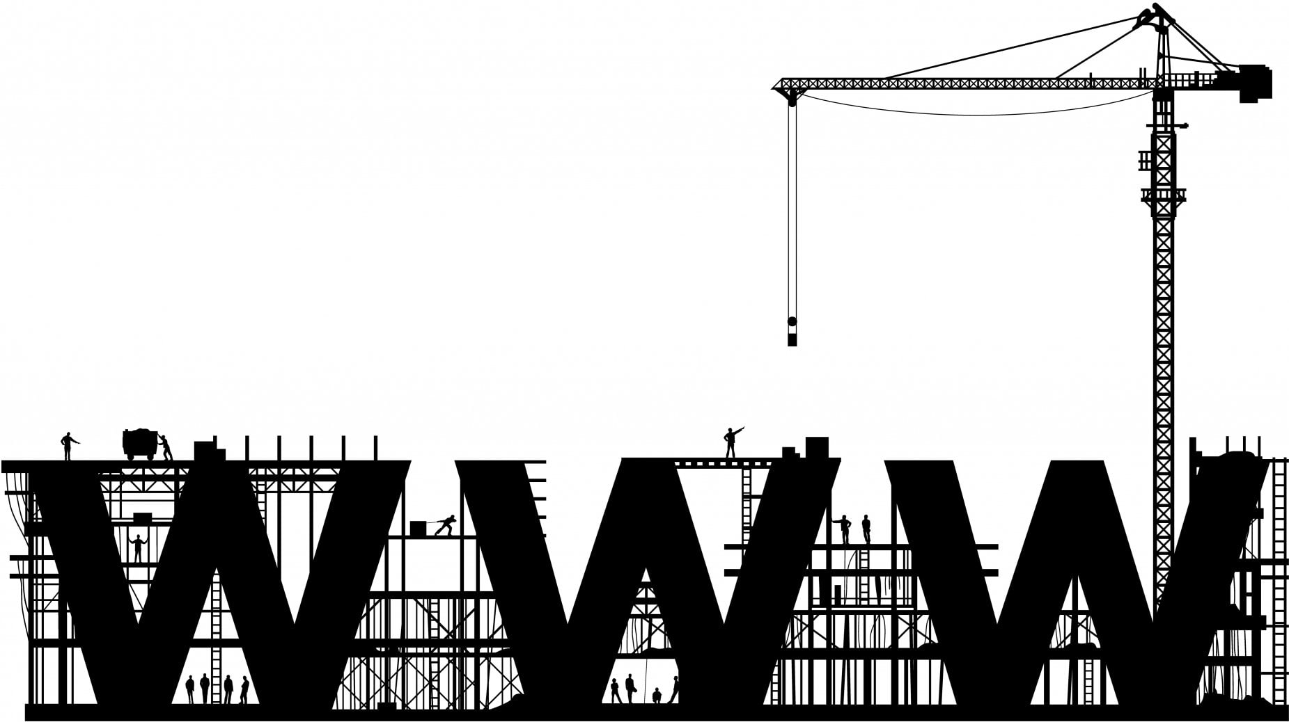 web, website, sign, work, text, funny, 720P, computer, humor, construction, HD Wallpaper