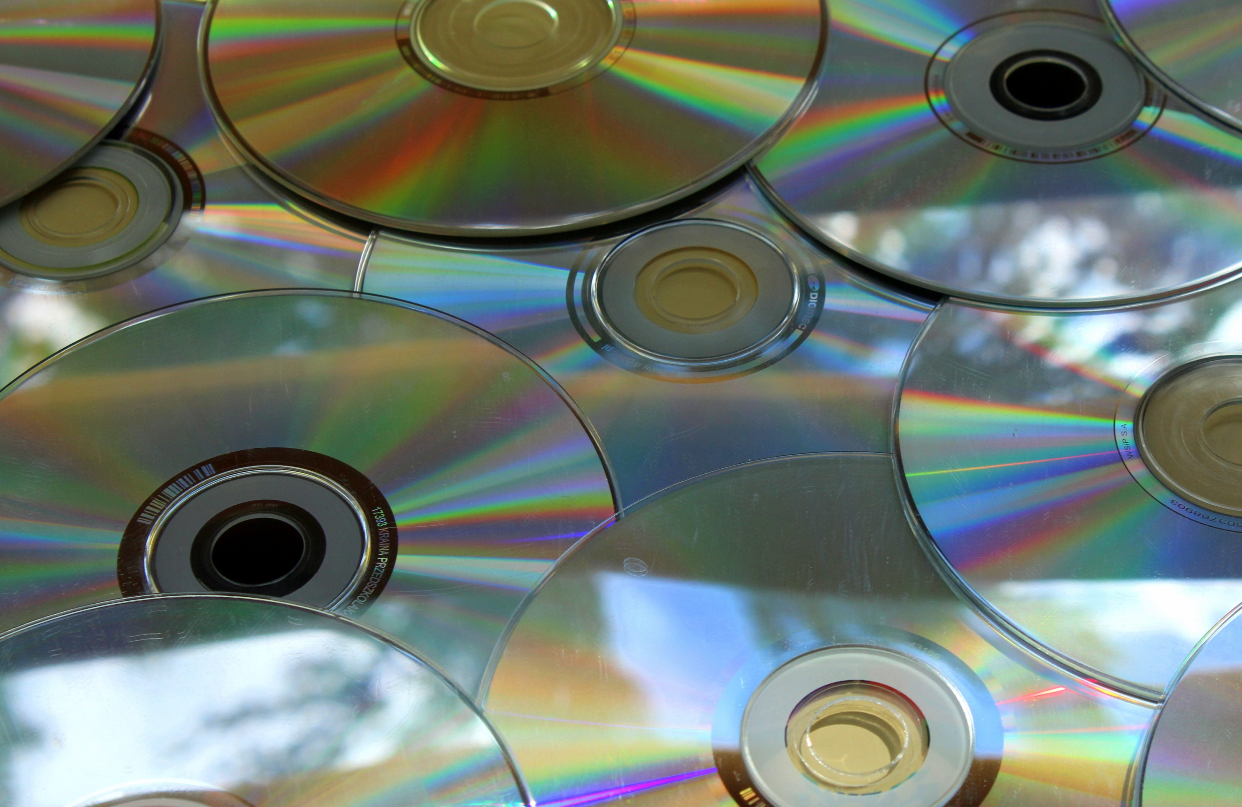 data, multi colored, digital composite, design, reflection, circle, technology, close-up, geometric shape, backgrounds, floppy disk, shape, silver colored, HD Wallpaper
