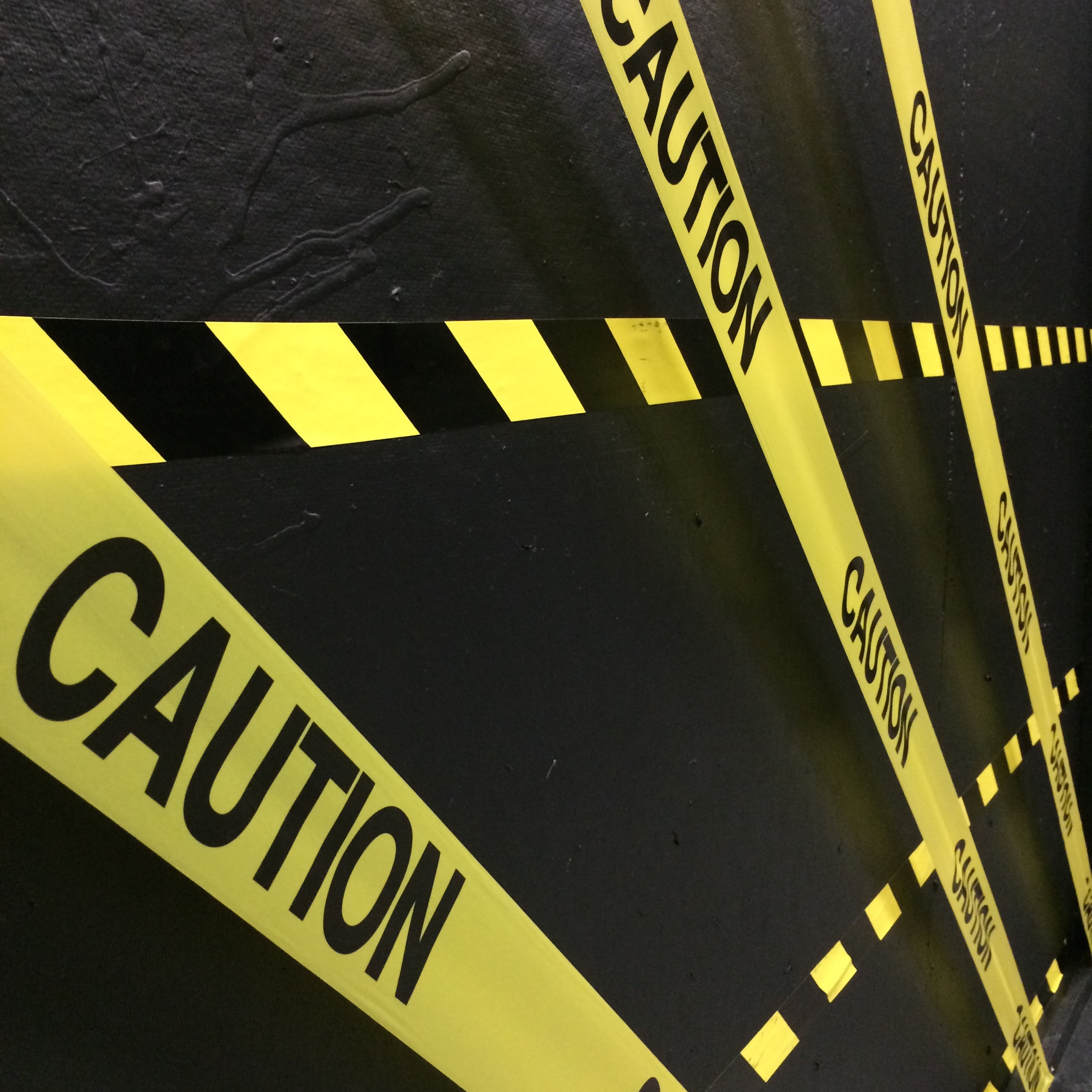 symbol, black, communication, tape, construction, outdoors, safety, 1080P, day, black color, marking, warning sign, information, yellow, road, western script, Phone HD Wallpaper