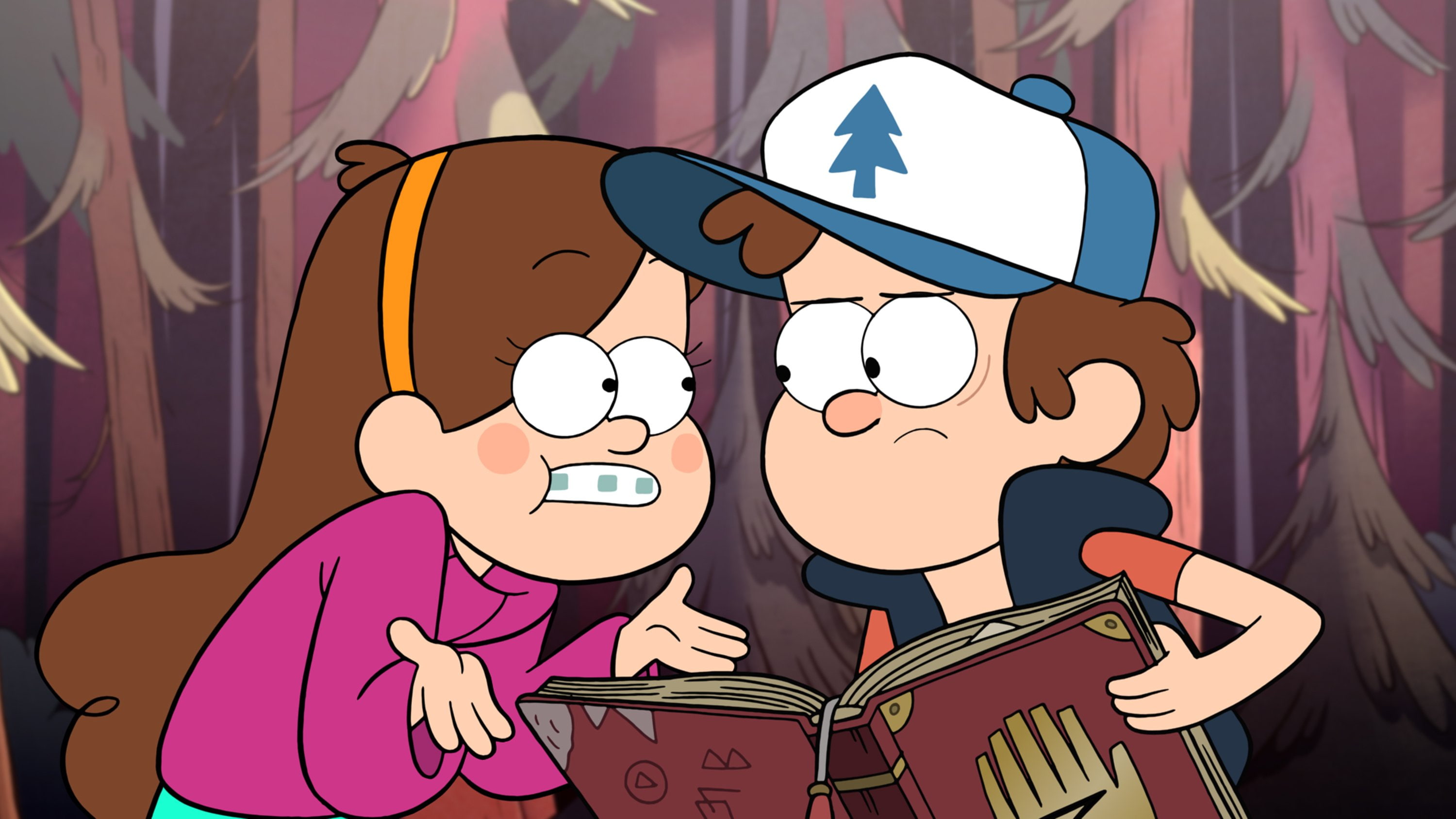falls, comedy, gravity, animated, family, disney, cartoon, series, 2K, HD Wallpaper