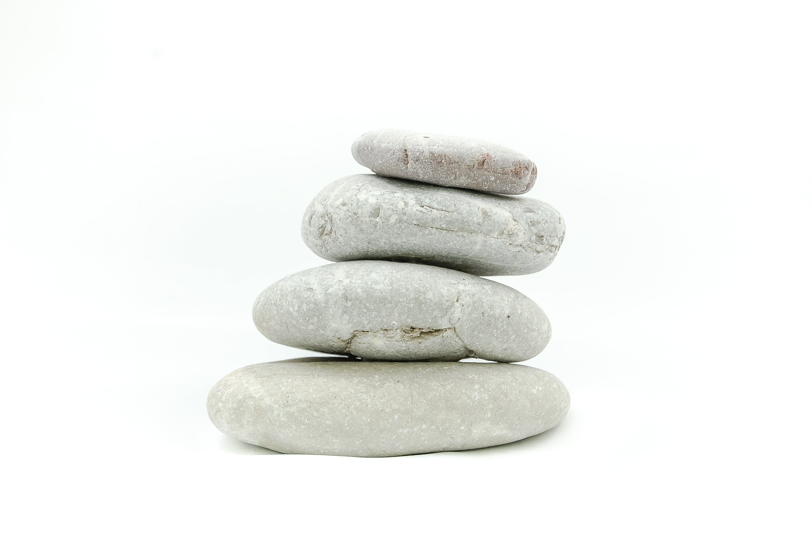 stack, pebble, white background, tranquil Scene, arrangement, stability, buddhism, tranquility, nature, studio shot, stone - Object, still life, peace of mind, HD Wallpaper