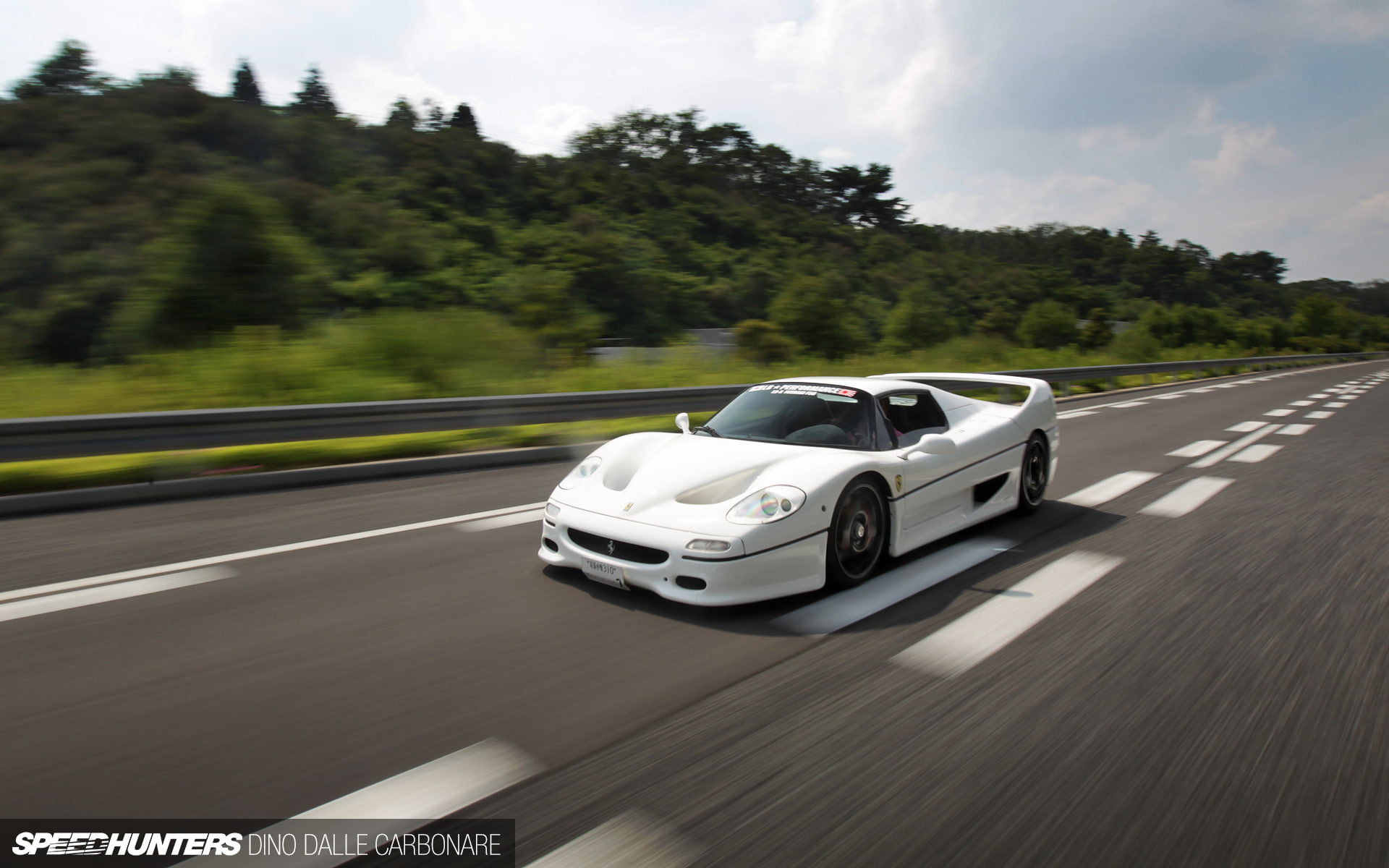 f50, cars, blur, road, ferrari, 1080P, f, motion, hd, HD Wallpaper