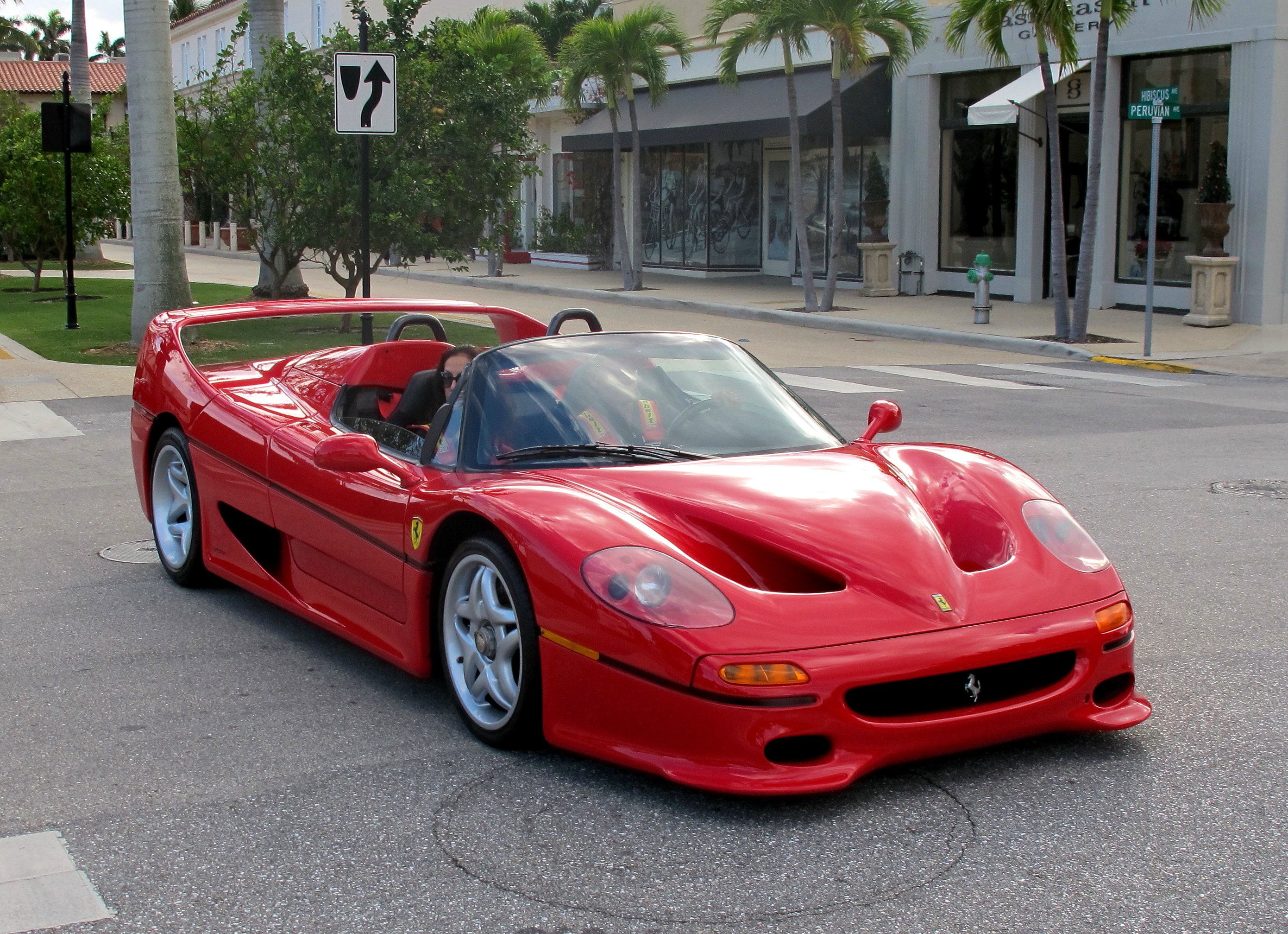 2K, cars, ferrari, f50, italia, 1996-1997, supercars, HD Wallpaper